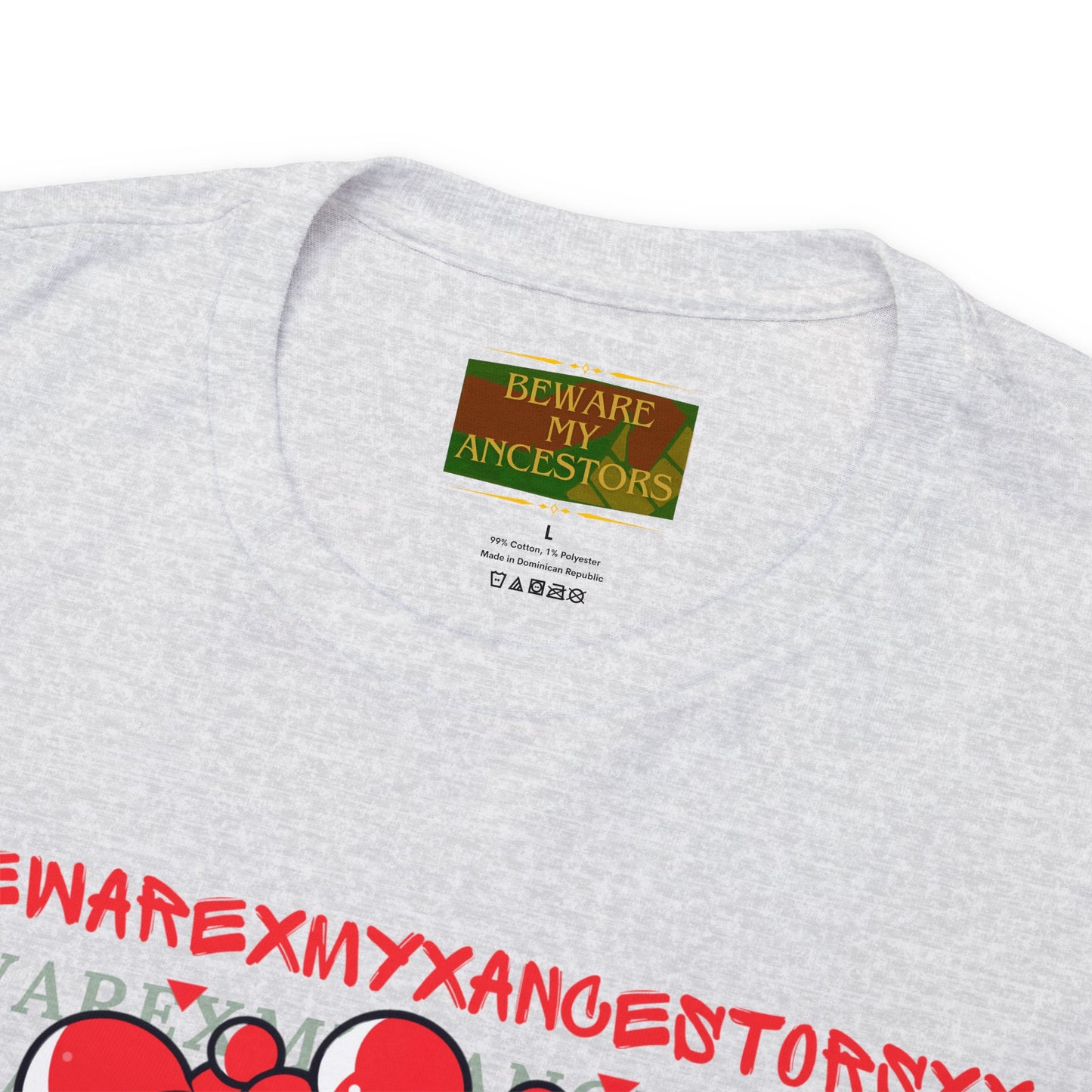 Beware My Ancestors - Bubble Afro Kid Tee