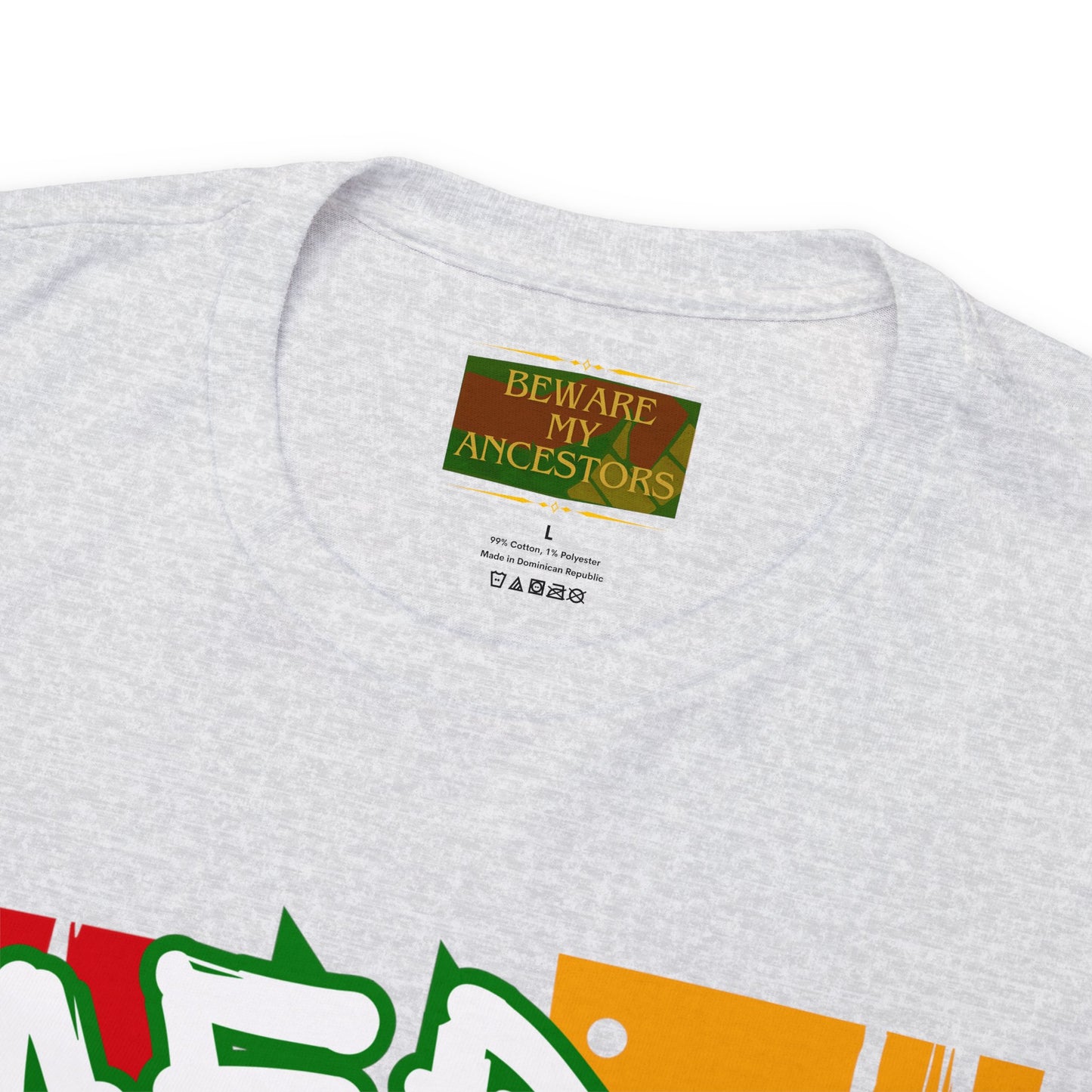 Beware My Ancestors - Afro Weeb Tee