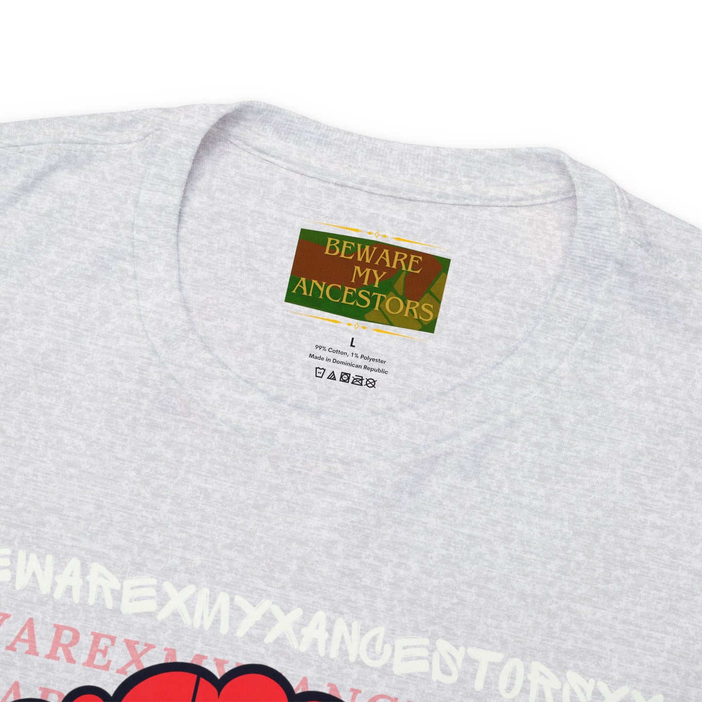 Beware My Ancestors - Afro Boy Tee