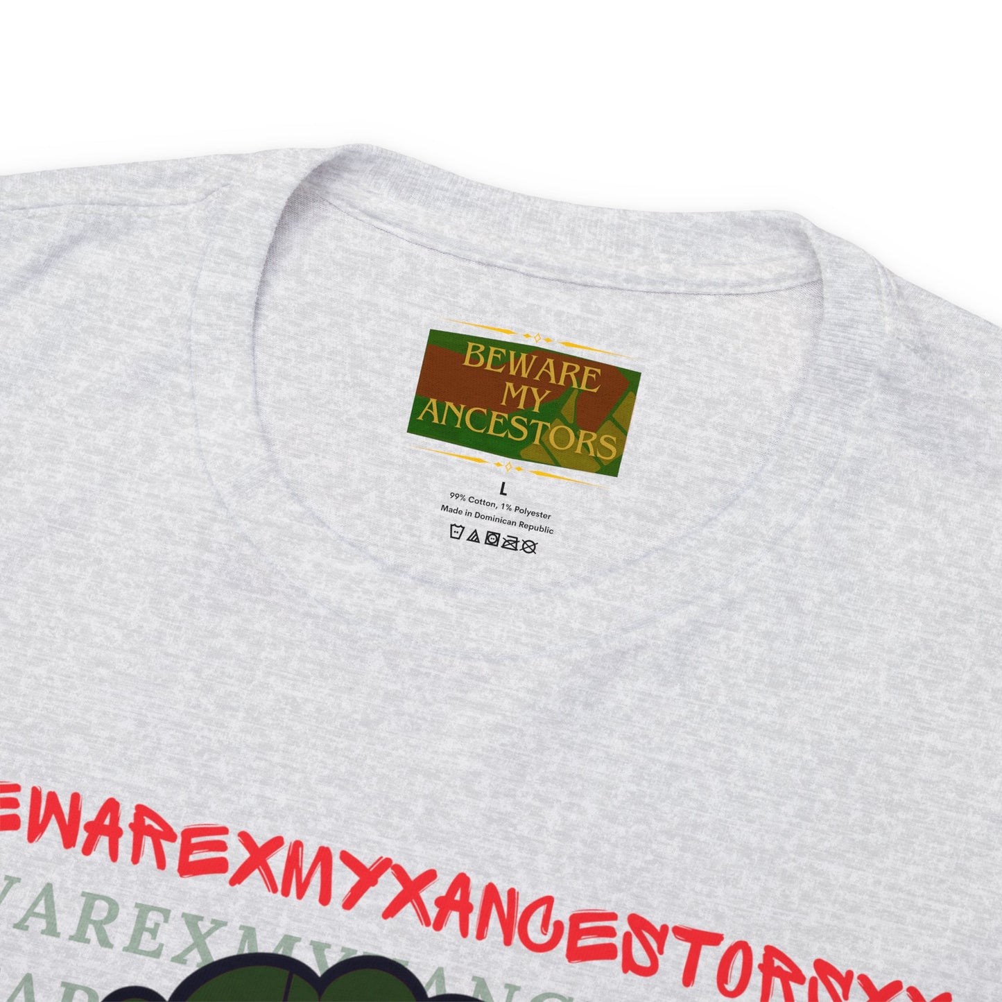 Beware My Ancestors - Afro Boy Tee