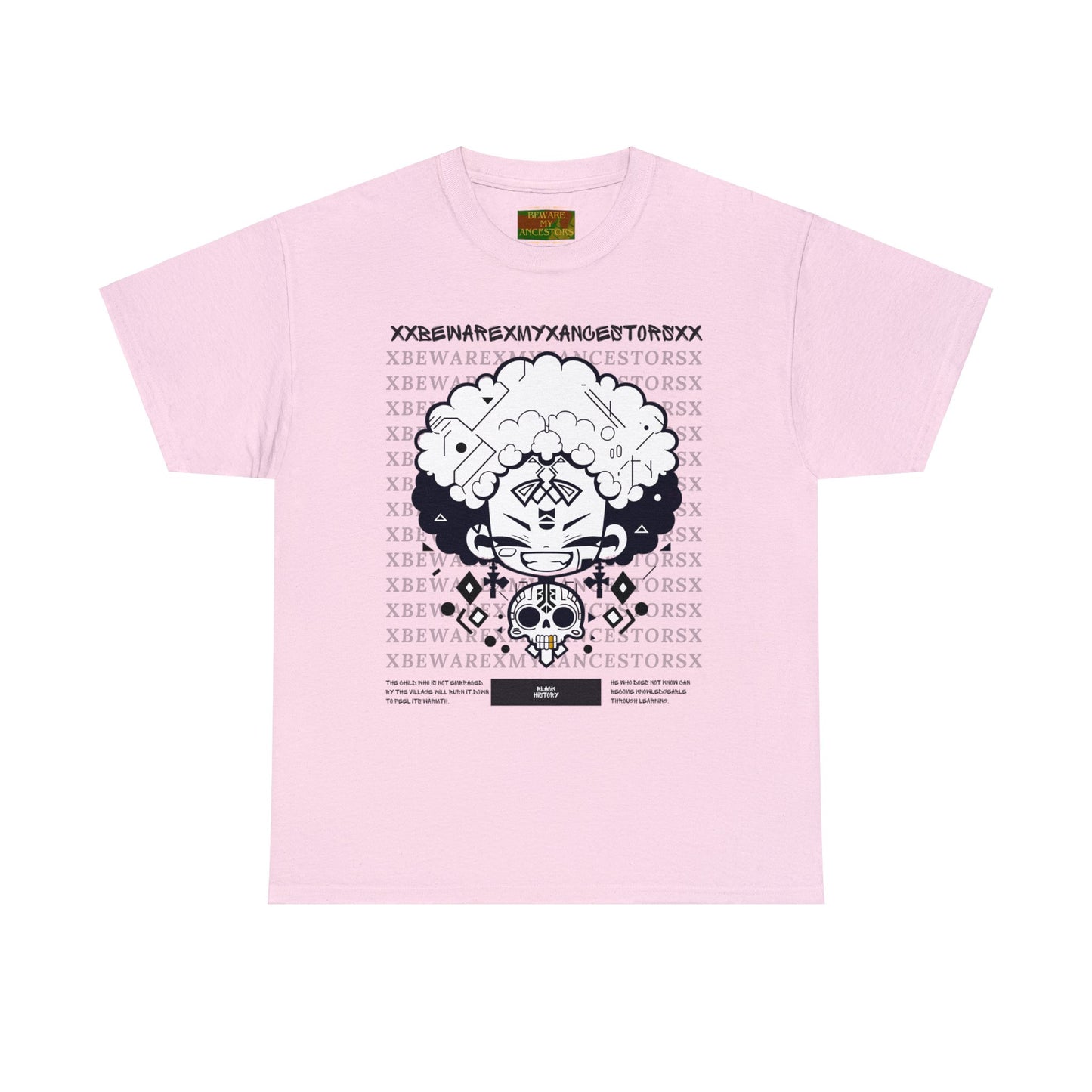 Beware My Ancestors - Afro Boy Tee