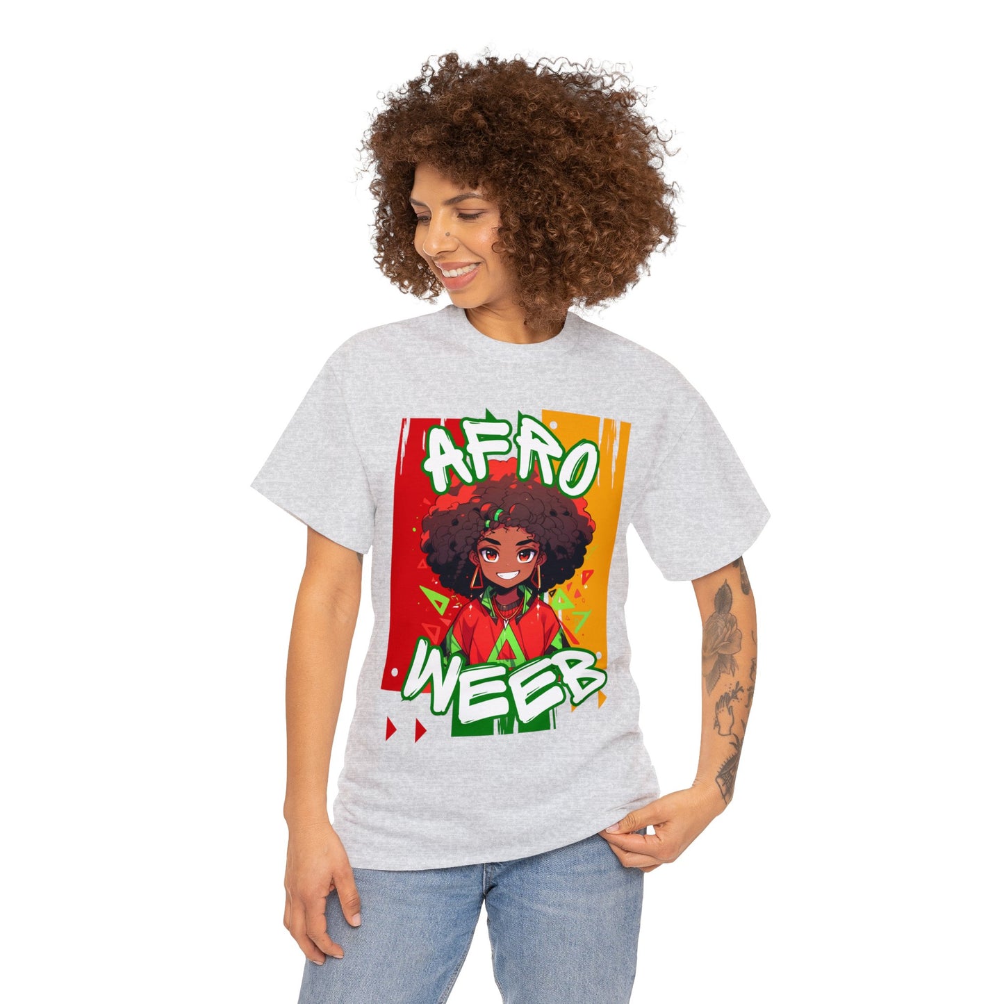 Beware My Ancestors - Afro Weeb Tee