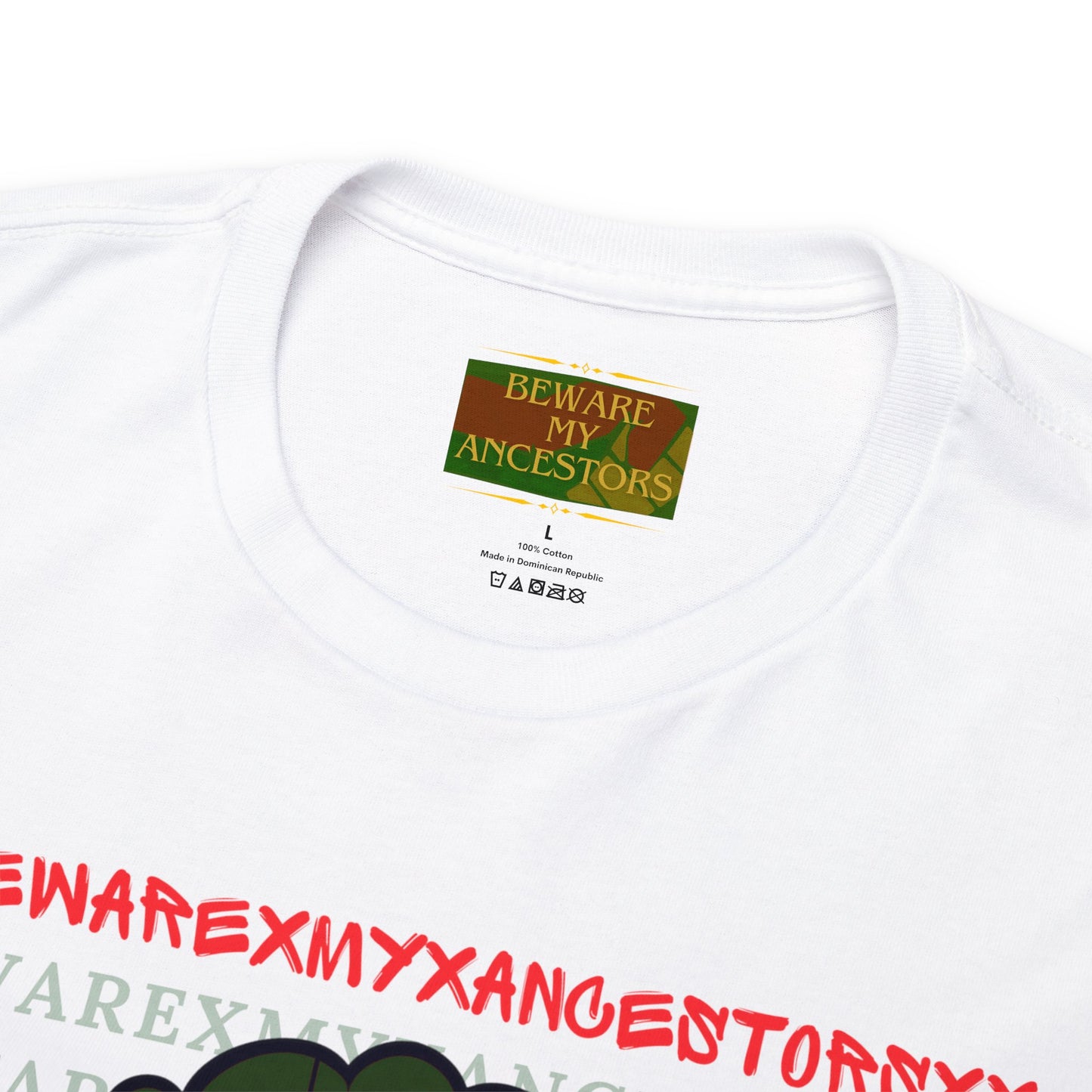 Beware My Ancestors - Afro Boy Tee