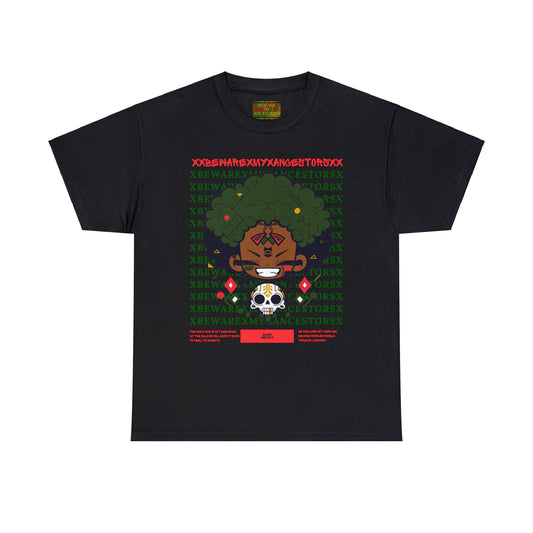 Beware My Ancestors - Afro Boy Tee