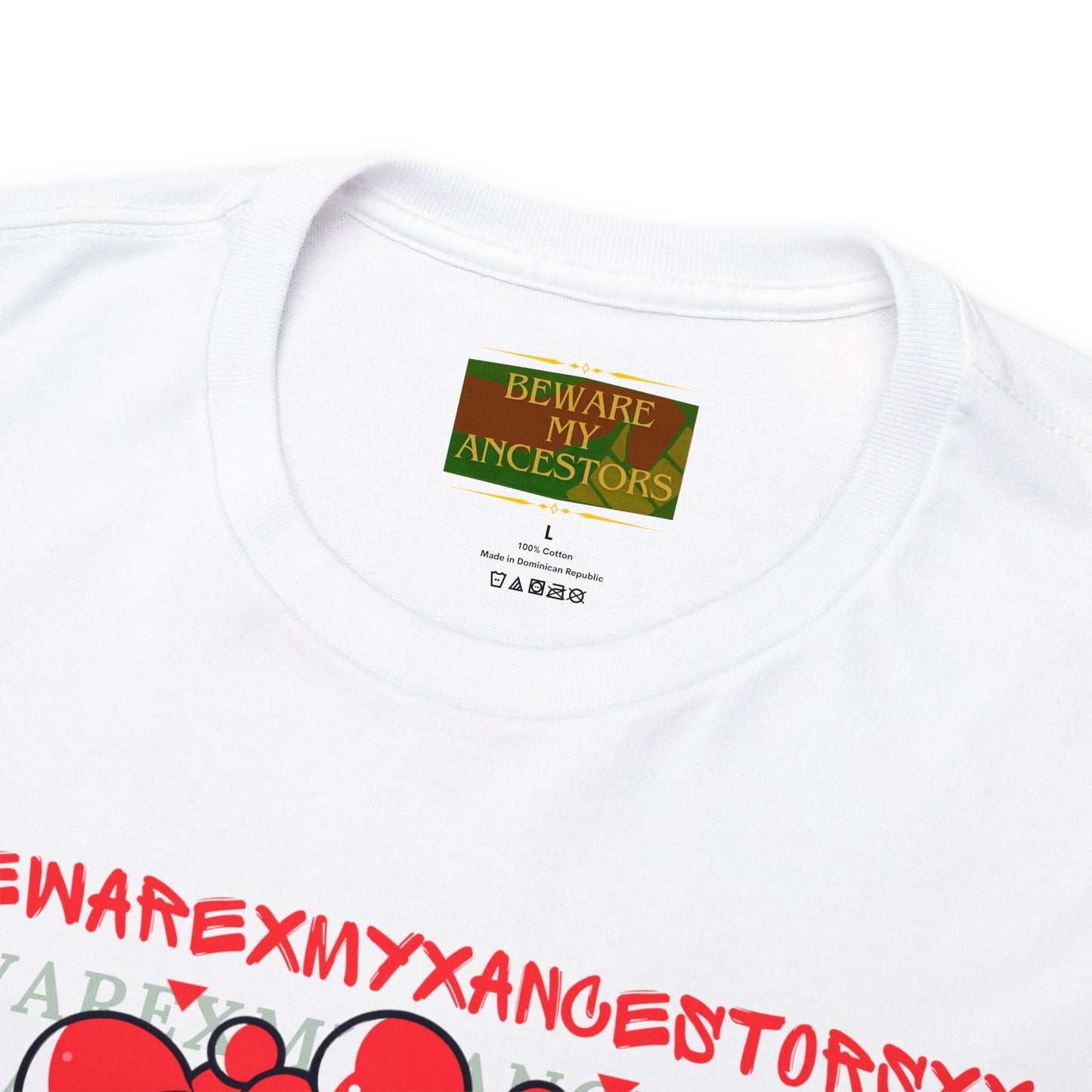 Beware My Ancestors - Bubble Afro Kid Tee