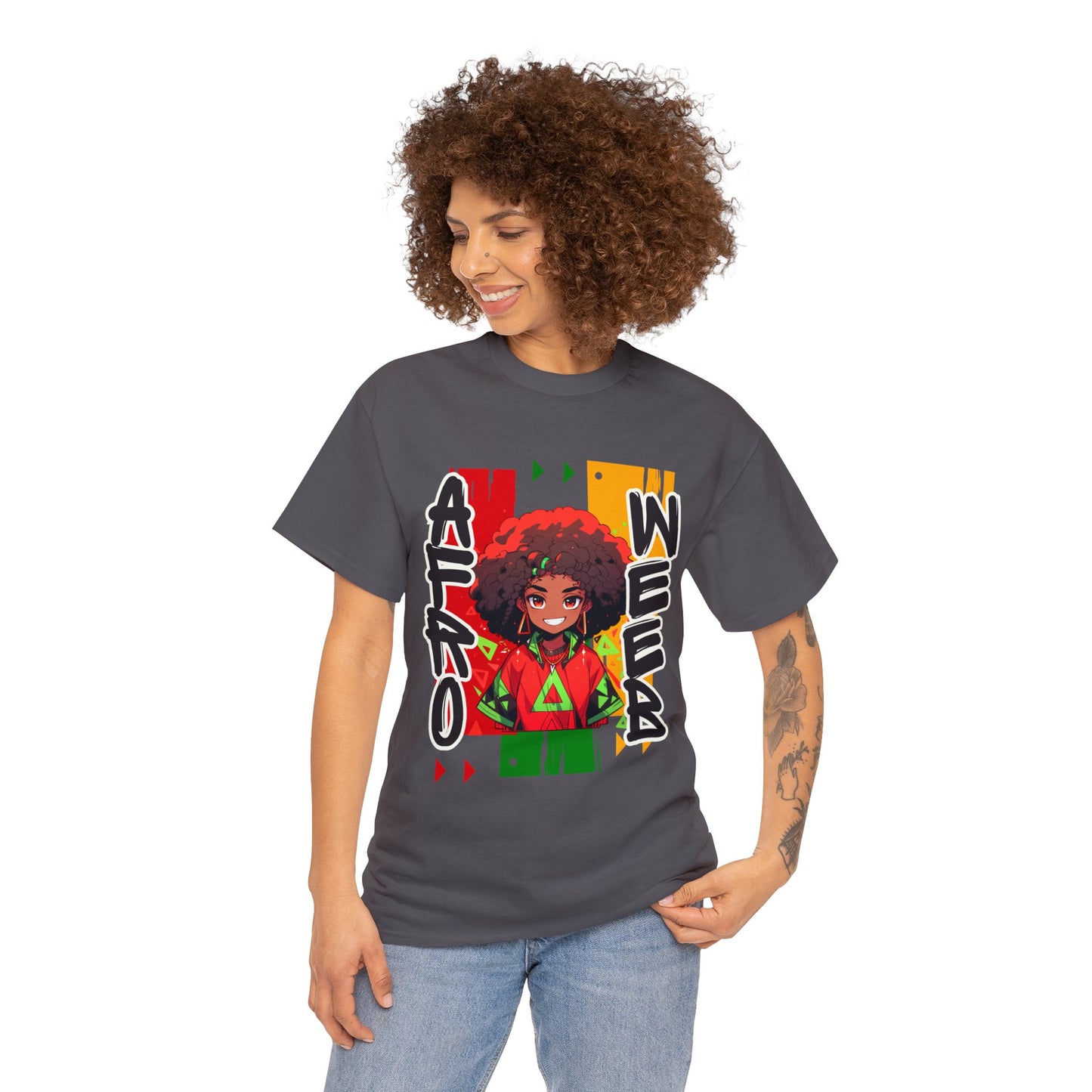 Beware My Ancestors - Afro Weeb Tee