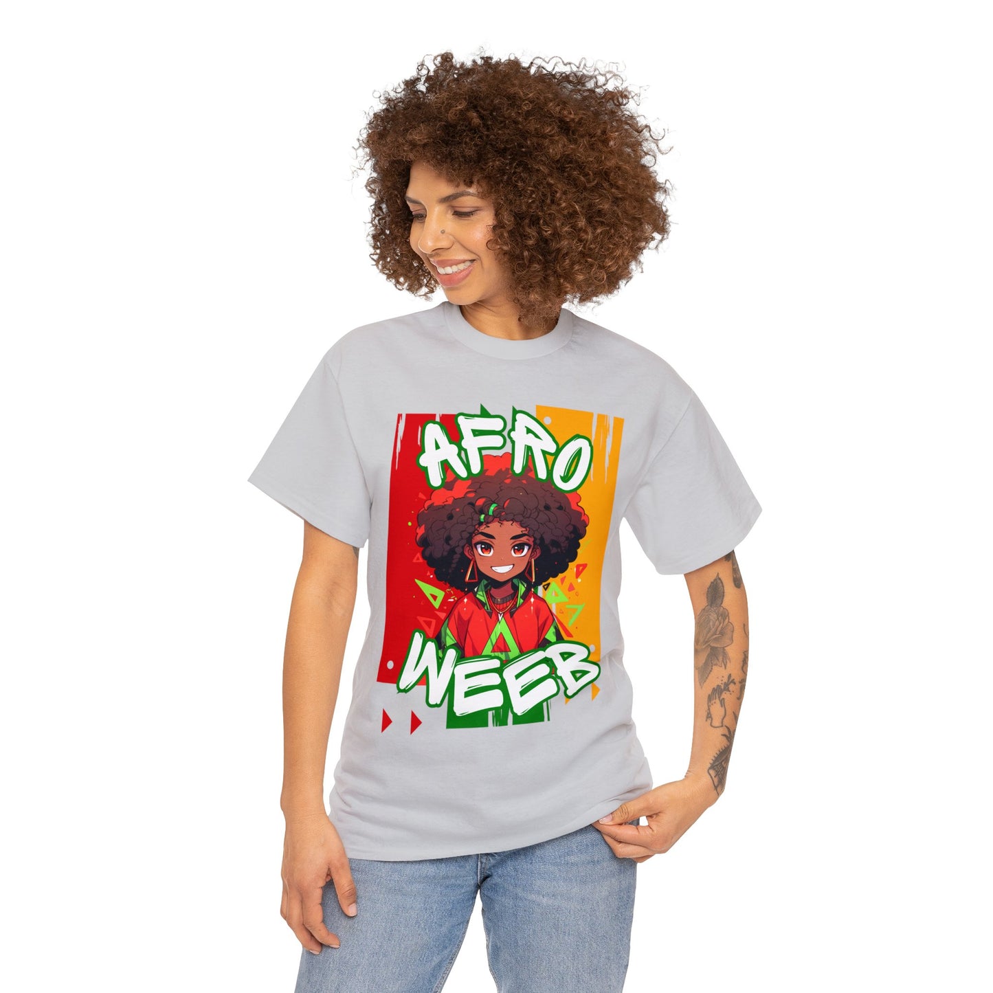 Beware My Ancestors - Afro Weeb Tee
