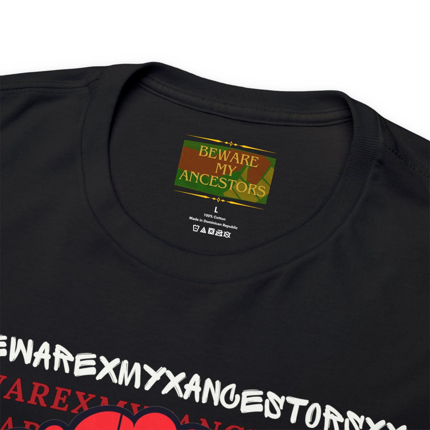 Beware My Ancestors - Afro Boy Tee