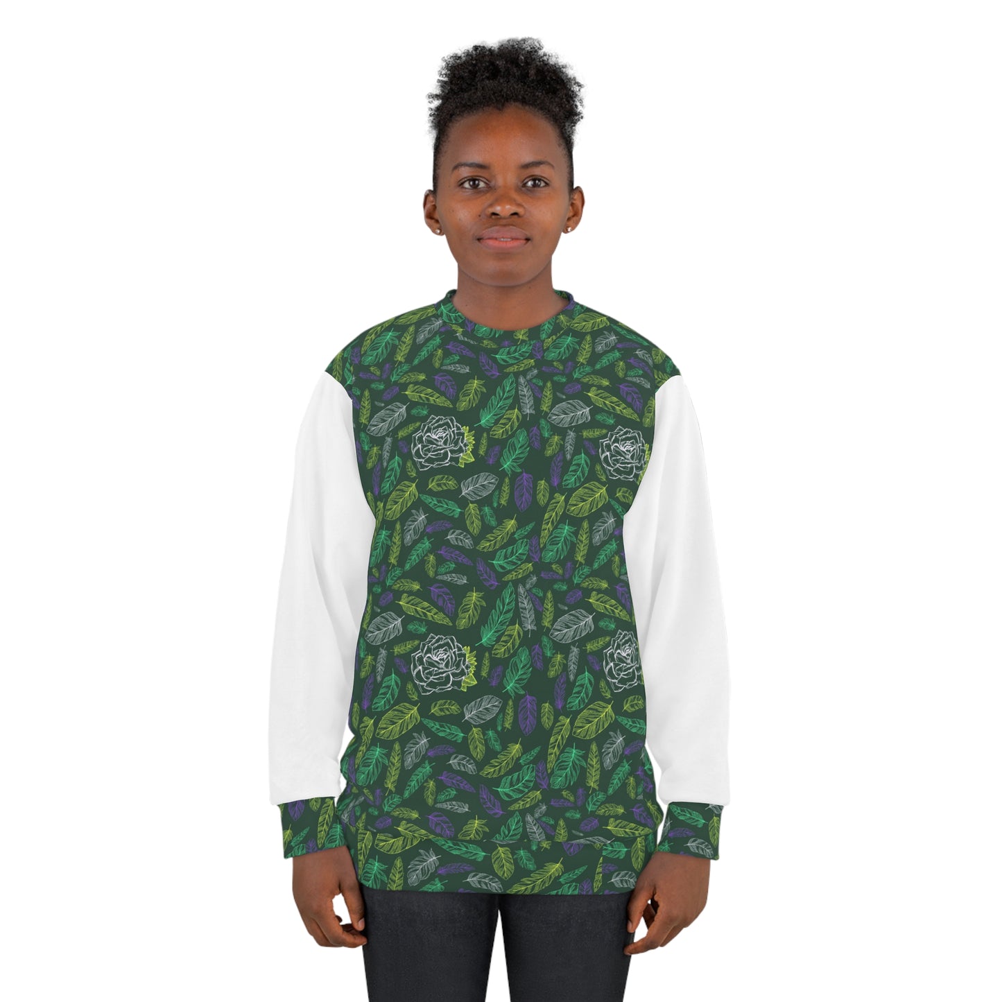 Plumcrow Spring Verdant Sweater