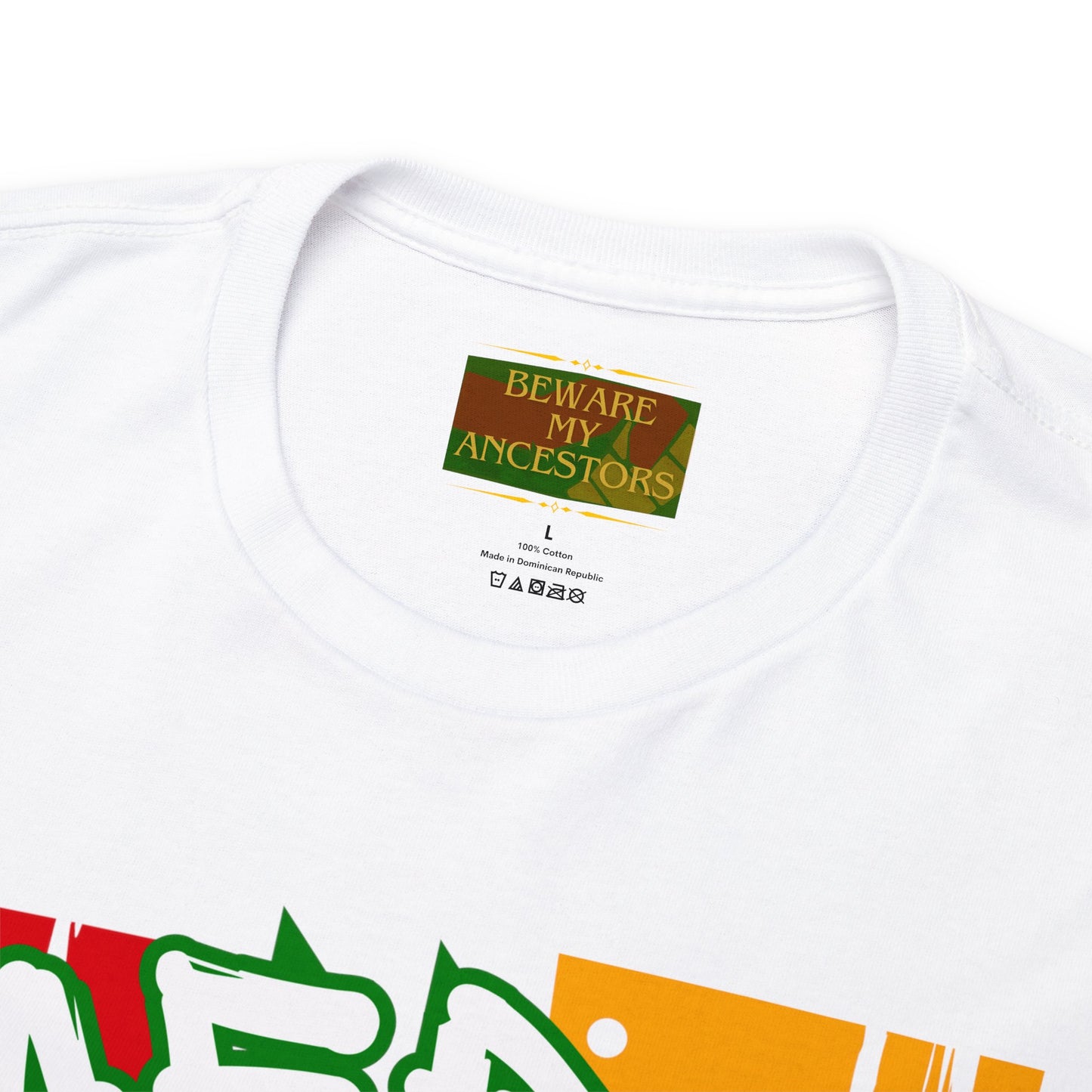 Beware My Ancestors - Afro Weeb Tee