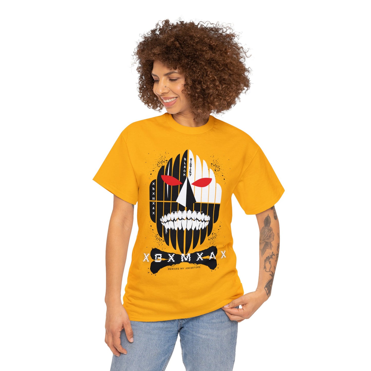 Beware My Ancestors - Ancestor Mask Tee