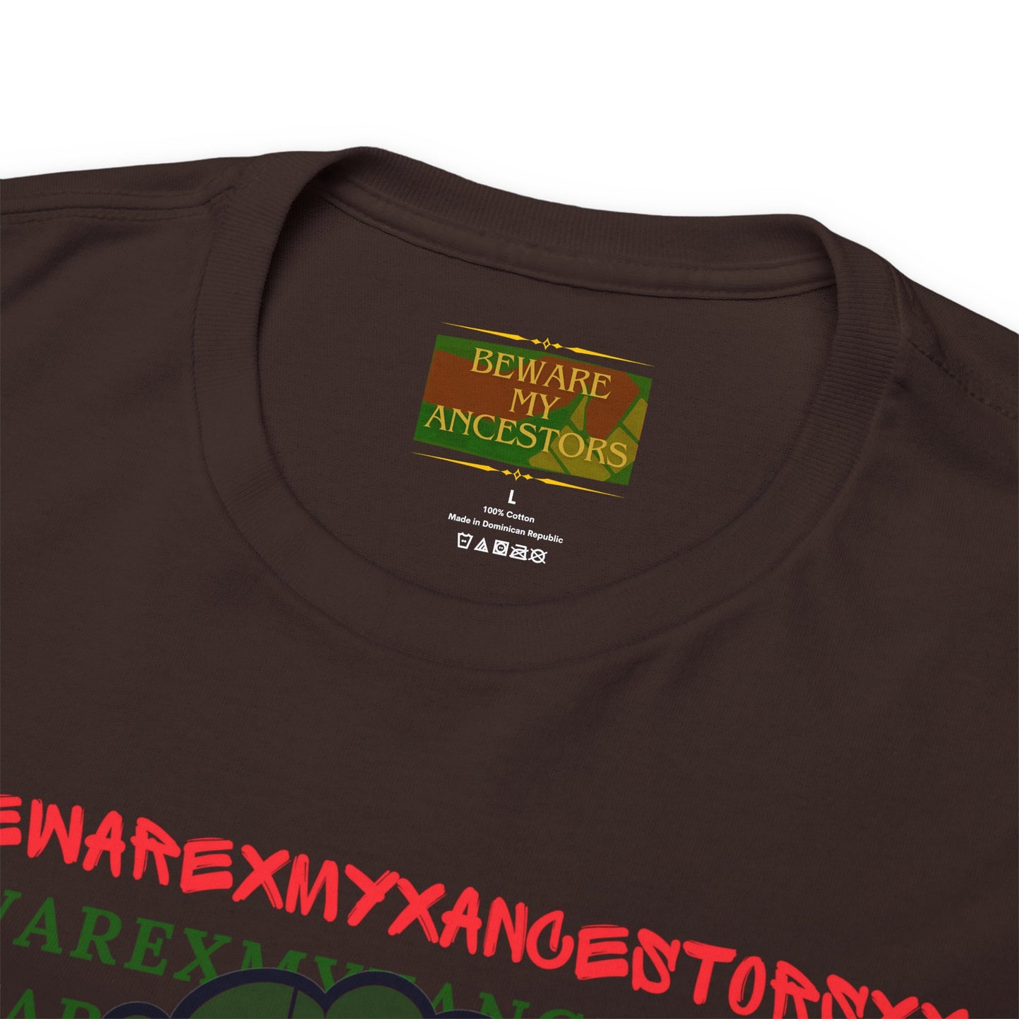 Beware My Ancestors - Afro Boy Tee