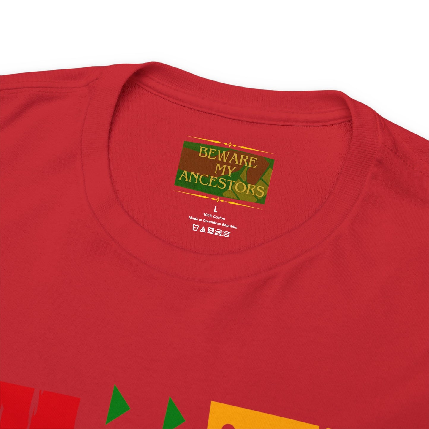 Beware My Ancestors - Afro Weeb Tee