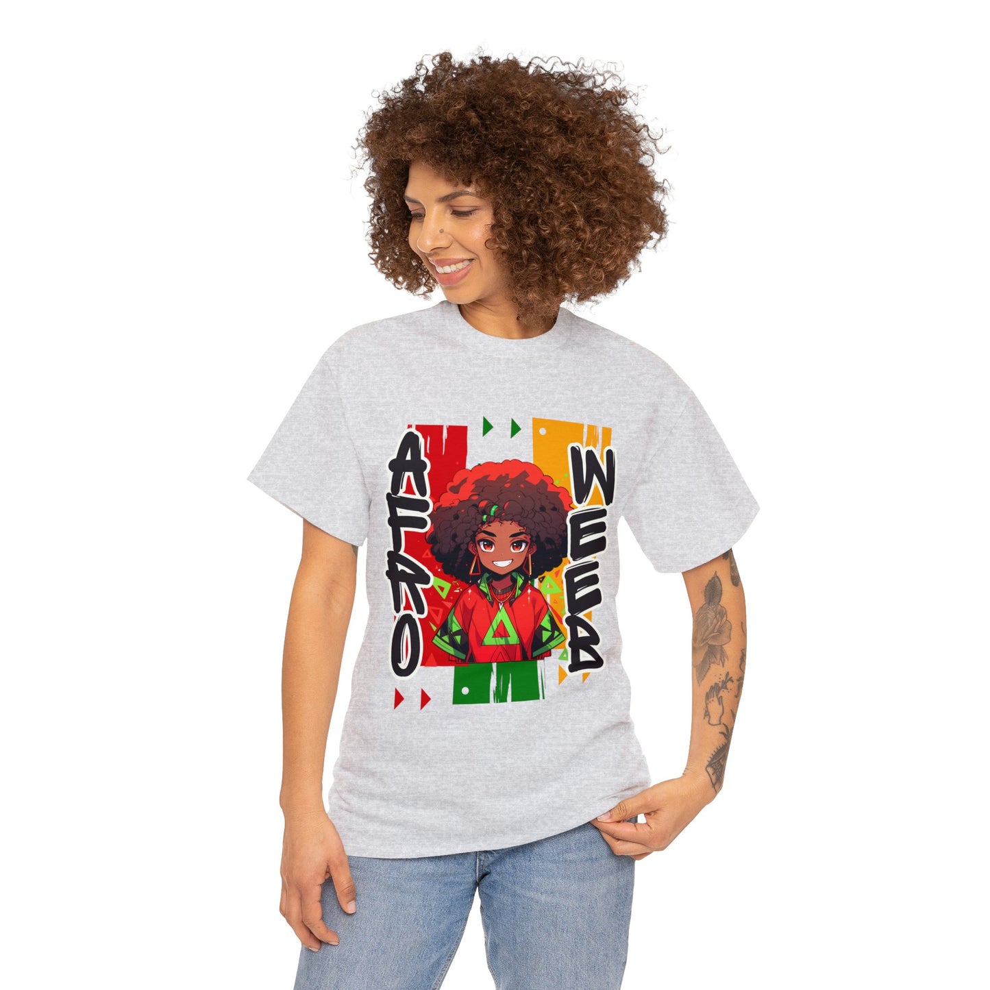 Beware My Ancestors - Afro Weeb Tee