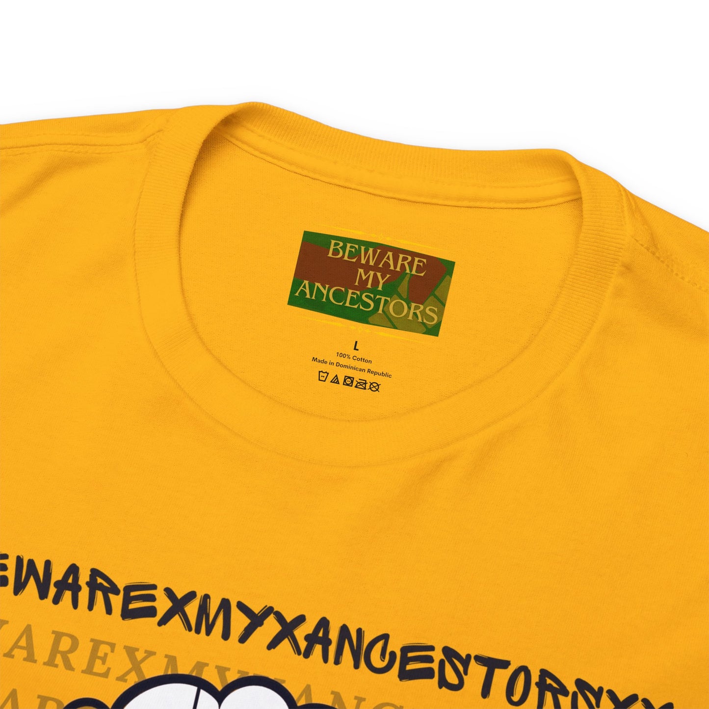 Beware My Ancestors - Afro Boy Tee