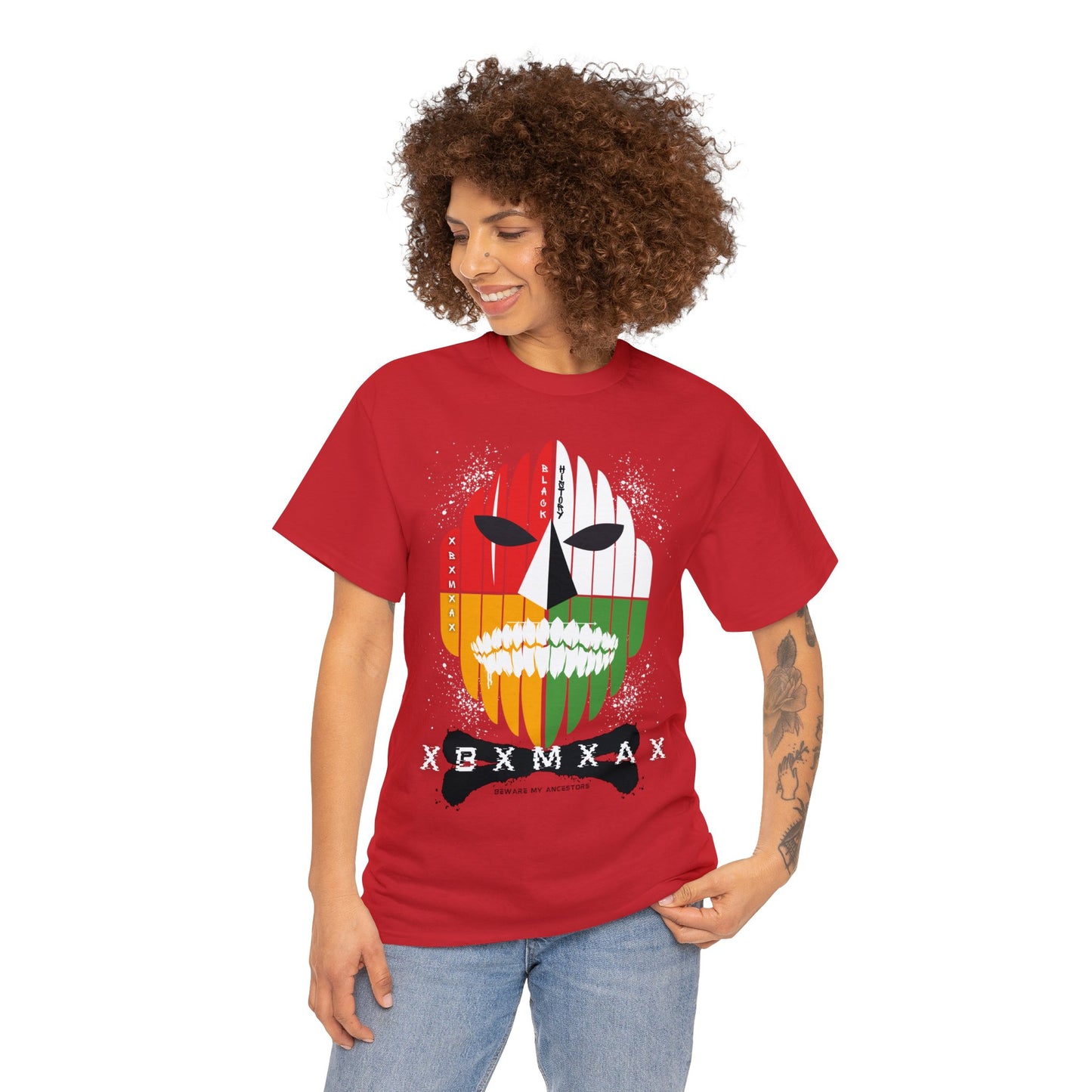 Beware My Ancestors - Ancestor Mask Tee