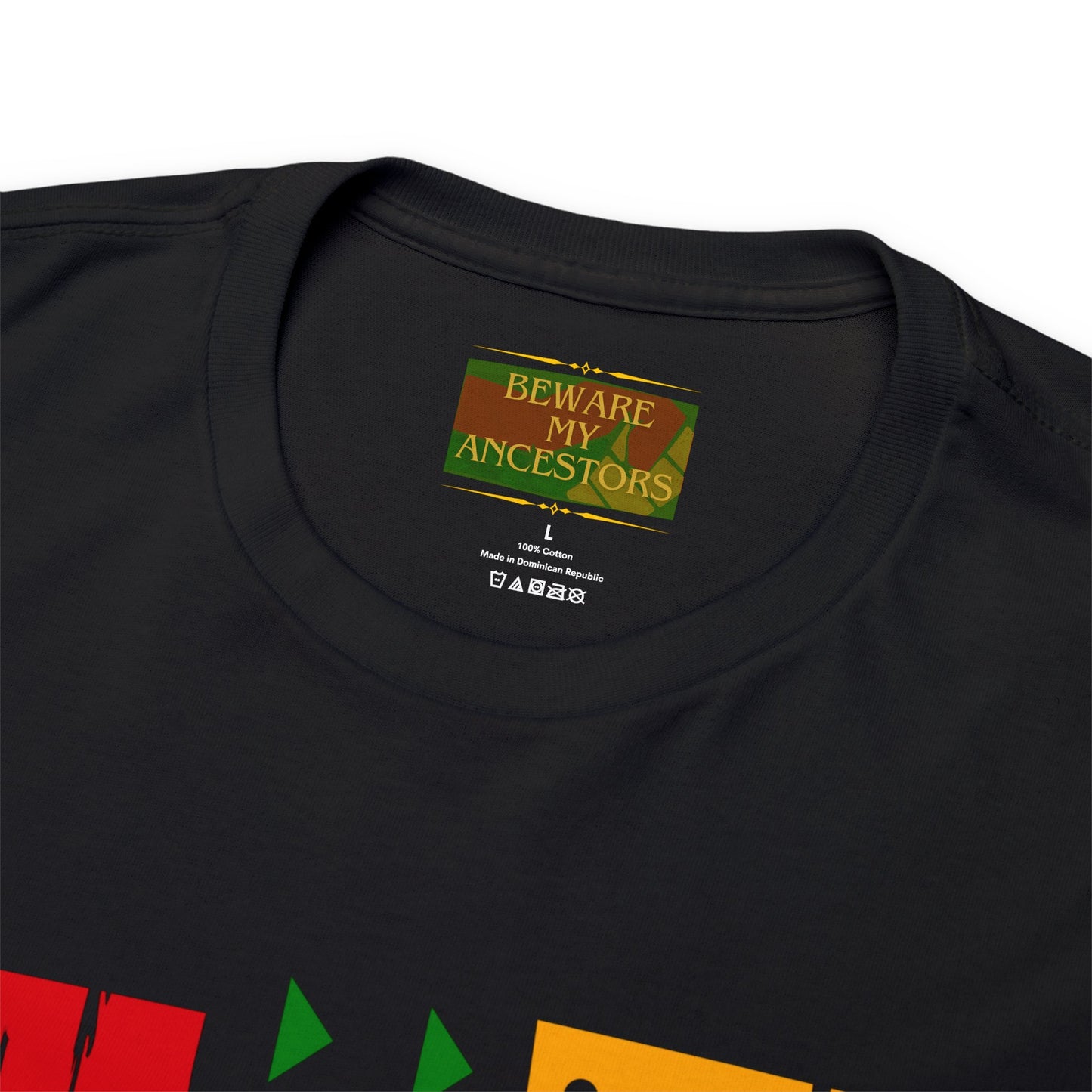 Beware My Ancestors - Afro Weeb Tee
