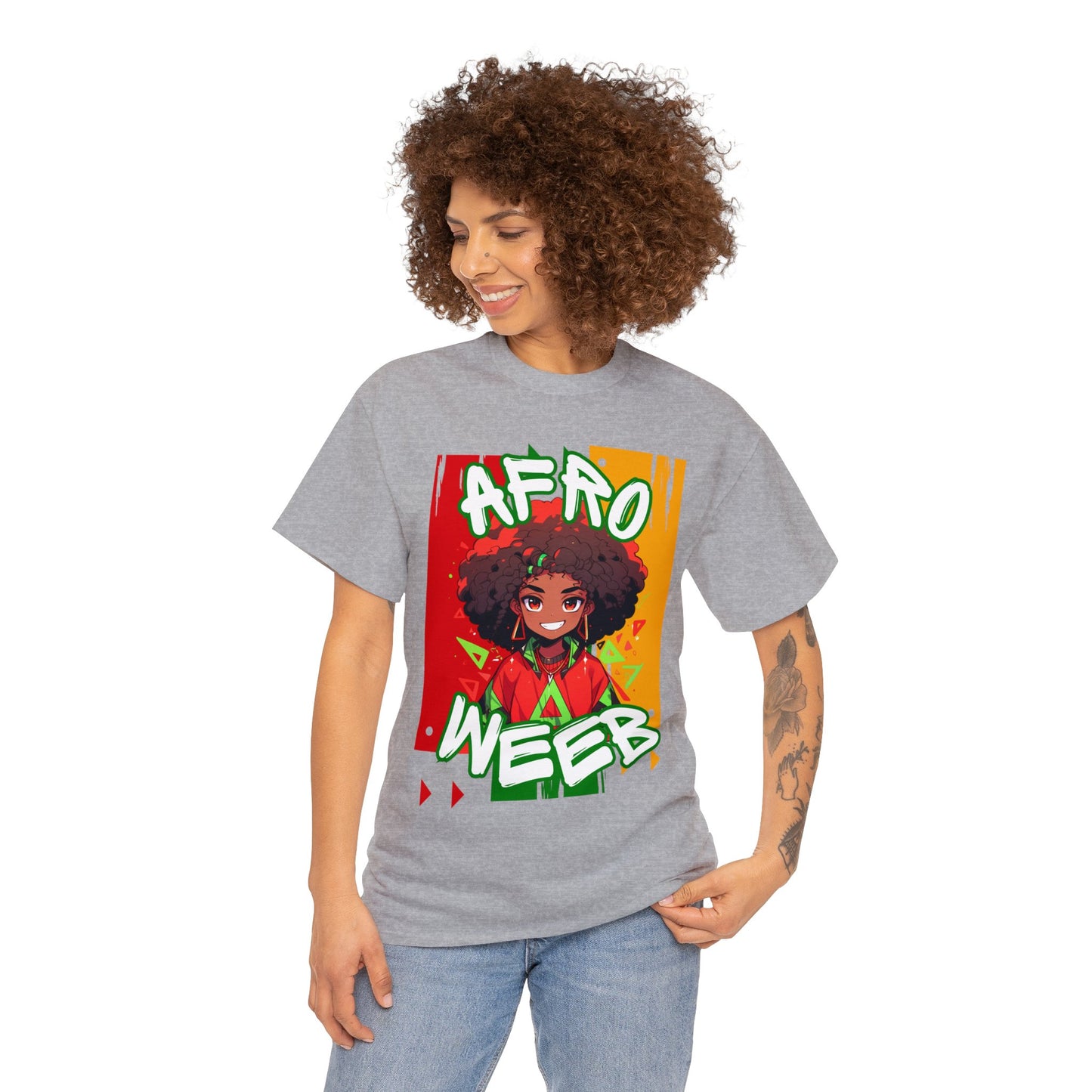 Beware My Ancestors - Afro Weeb Tee
