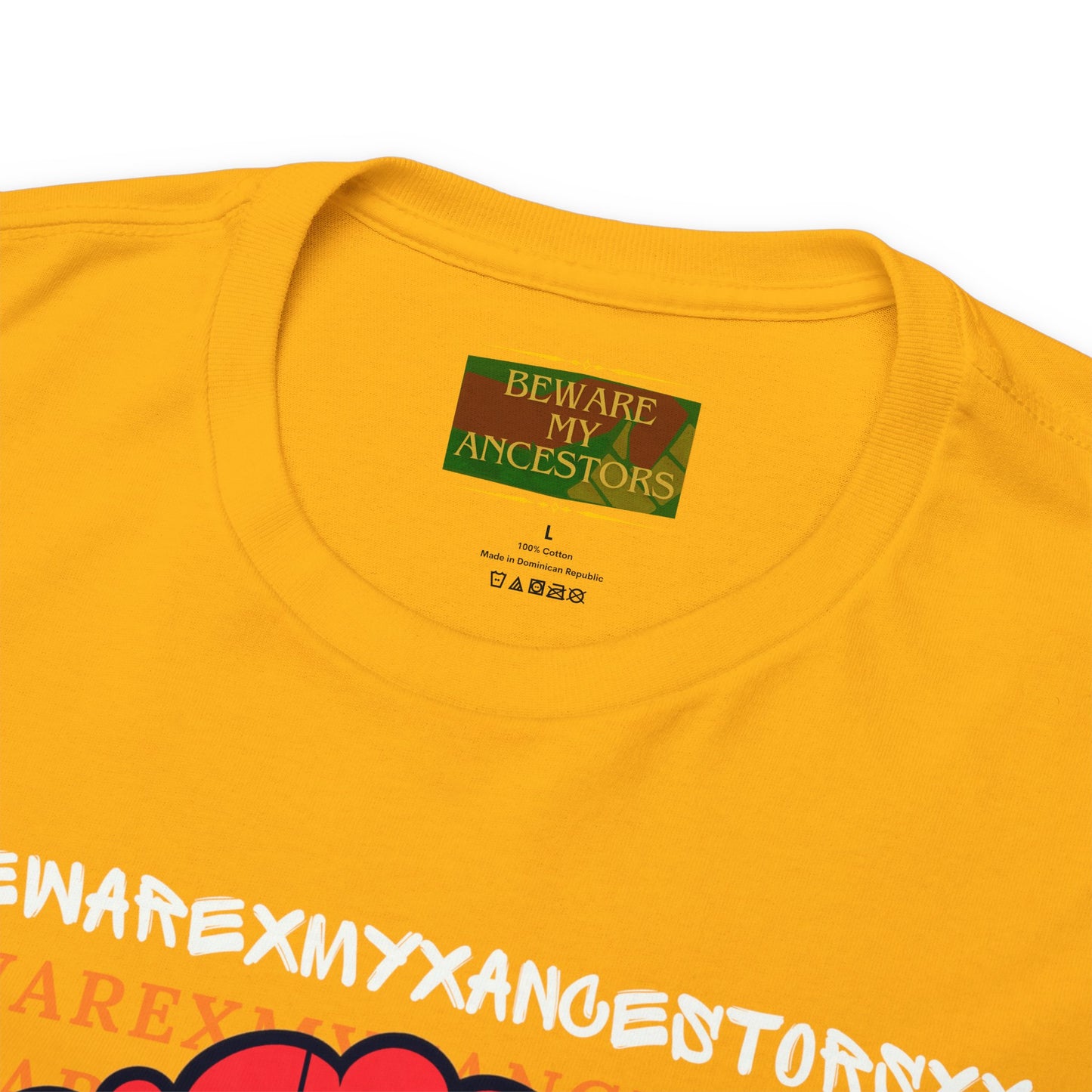 Beware My Ancestors - Afro Boy Tee