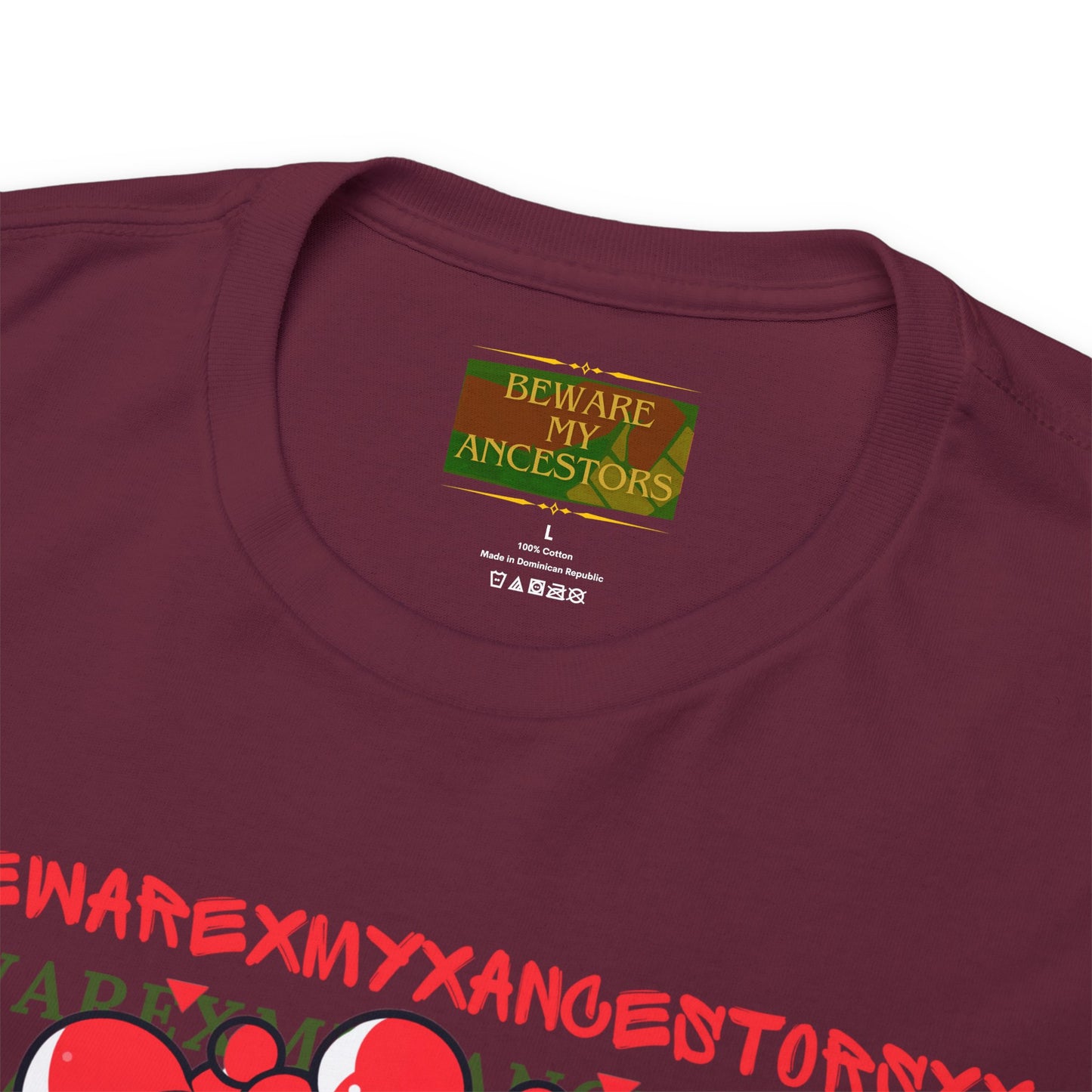 Beware My Ancestors - Bubble Afro Kid Tee