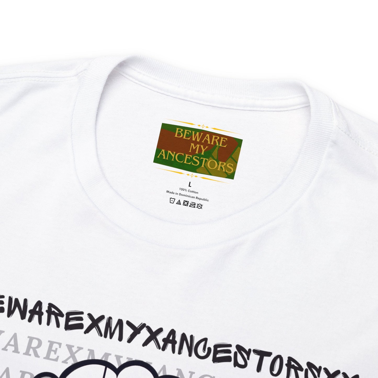 Beware My Ancestors - Afro Boy Tee