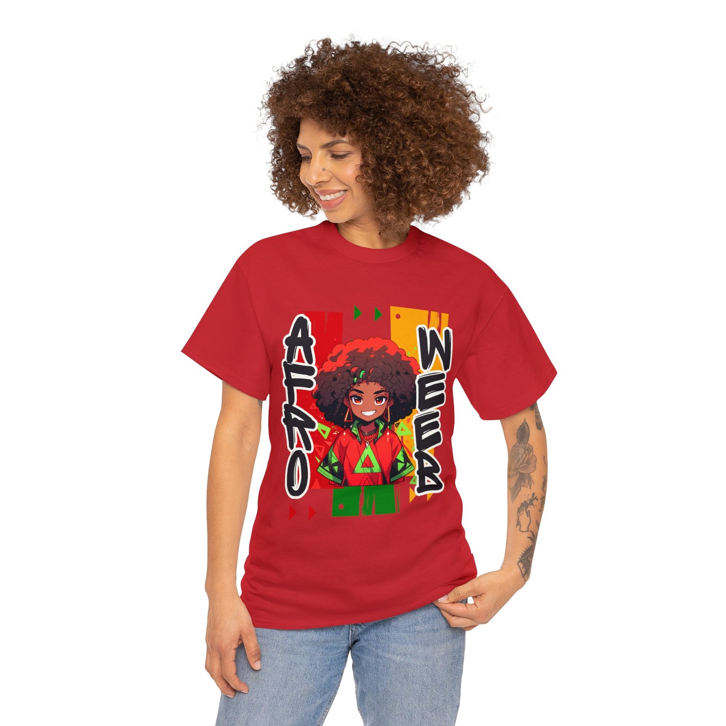 Beware My Ancestors - Afro Weeb Tee