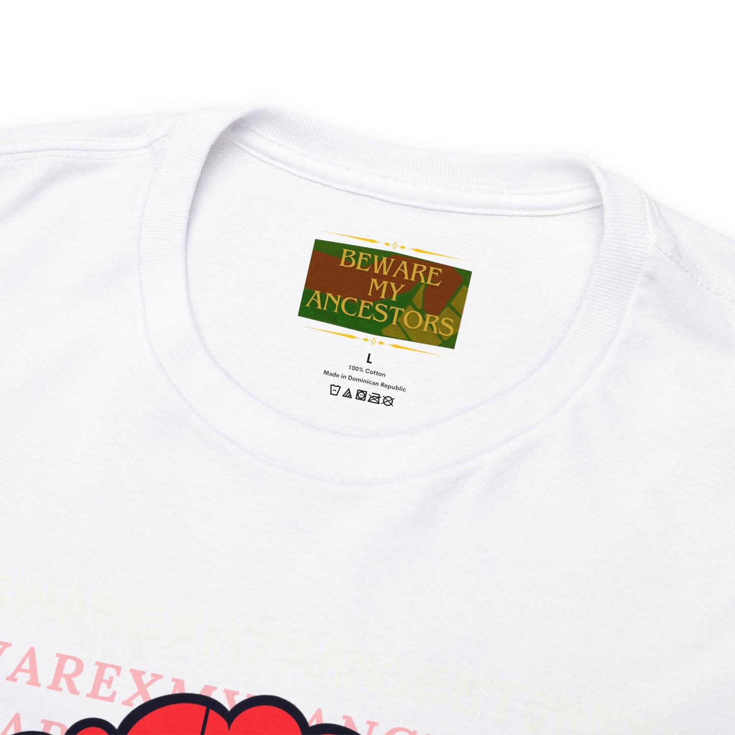 Beware My Ancestors - Afro Boy Tee