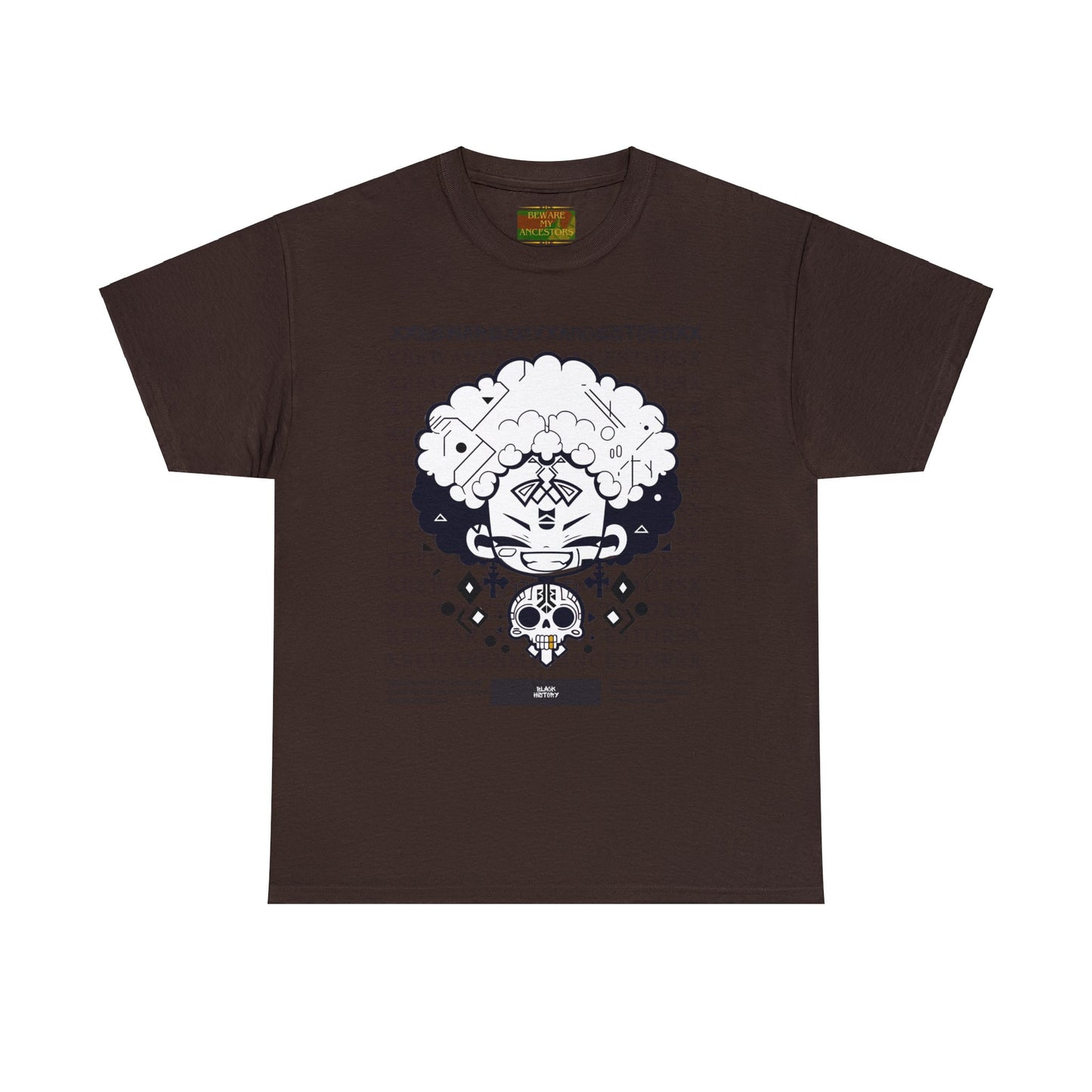Beware My Ancestors - Afro Boy Tee