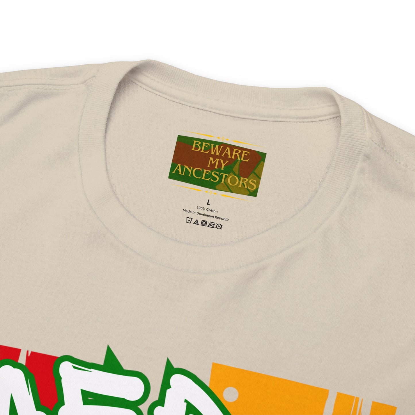 Beware My Ancestors - Afro Weeb Tee