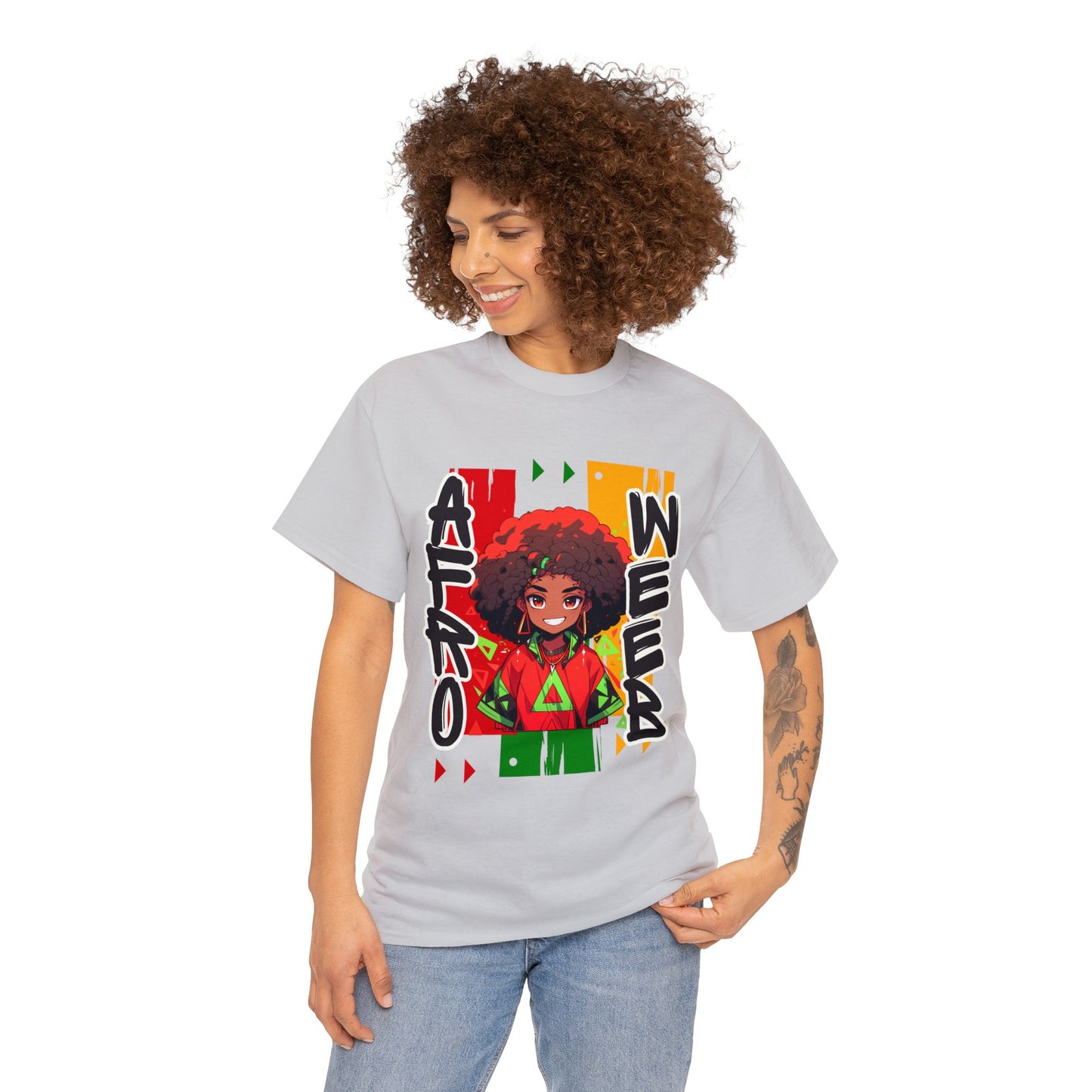 Beware My Ancestors - Afro Weeb Tee