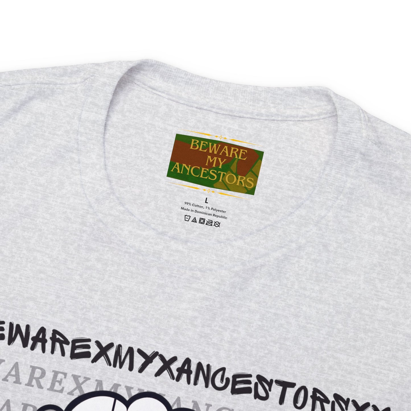 Beware My Ancestors - Afro Boy Tee