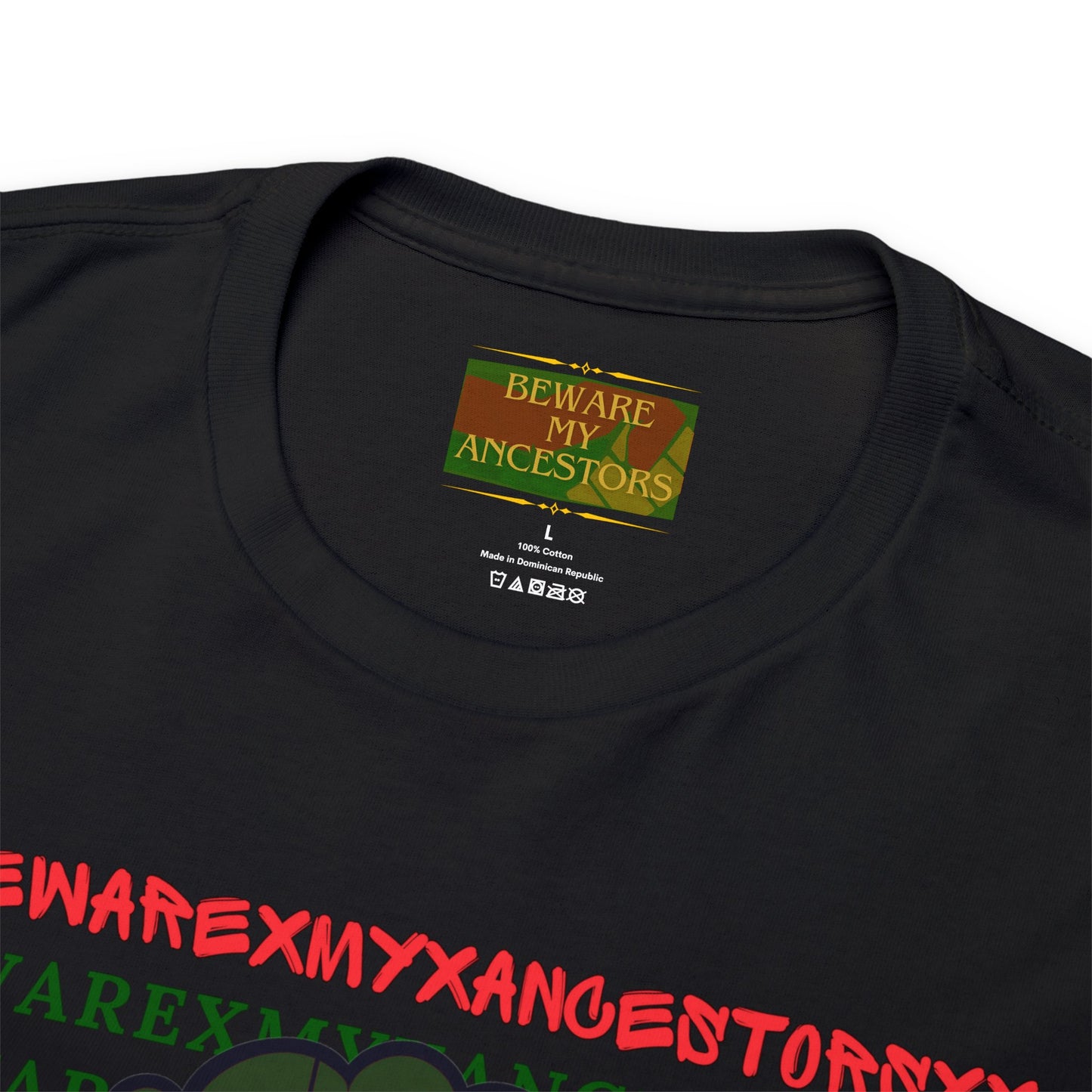 Beware My Ancestors - Afro Boy Tee
