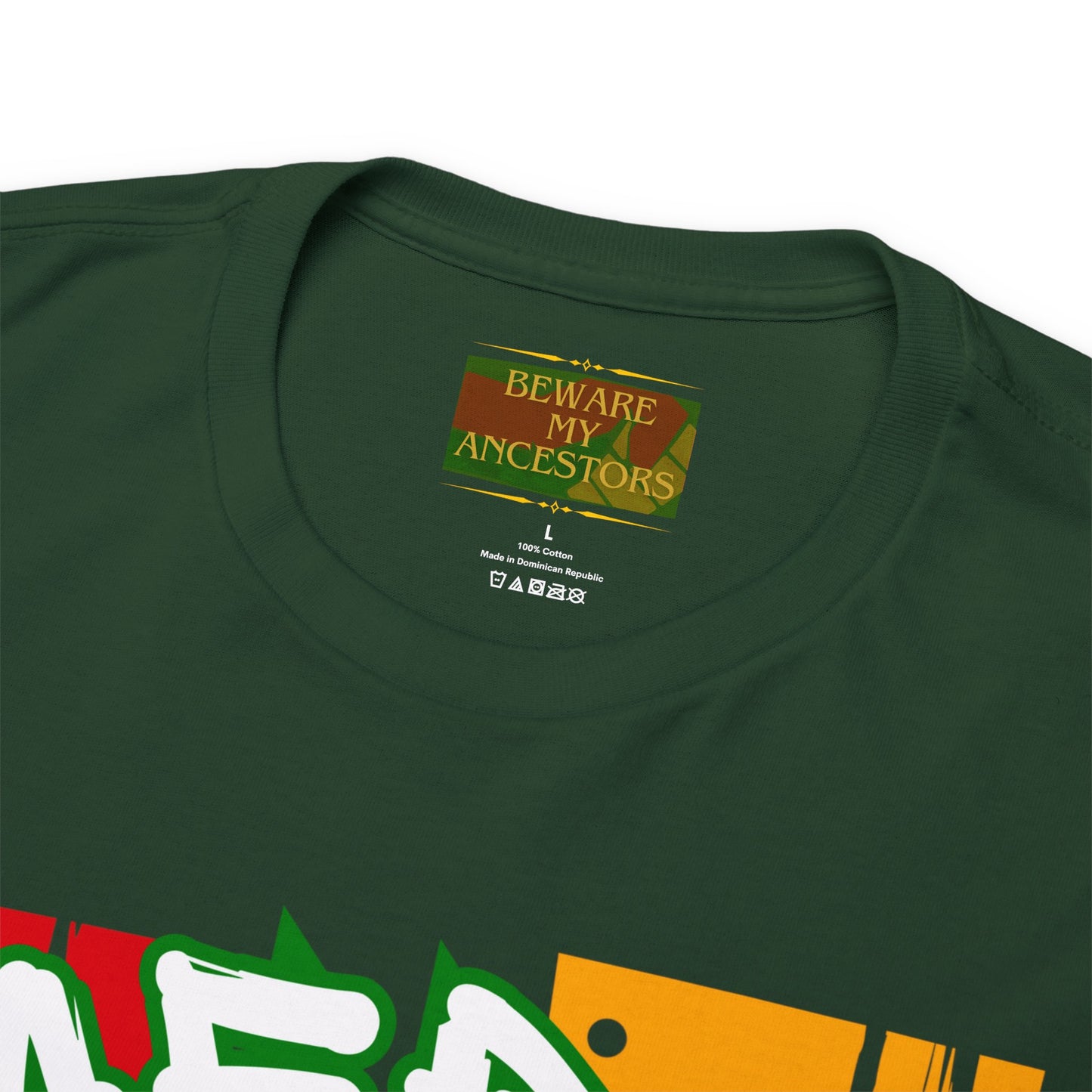 Beware My Ancestors - Afro Weeb Tee