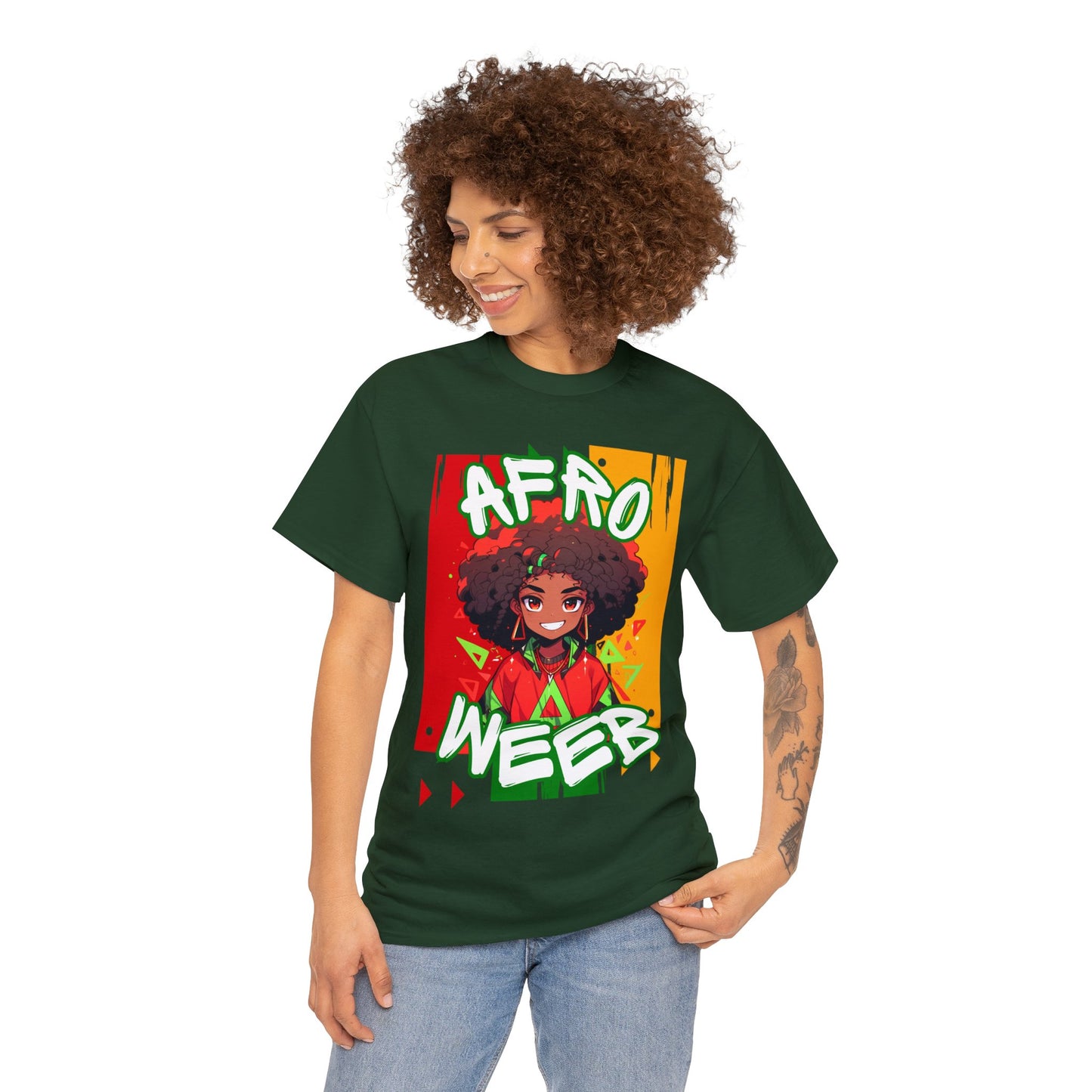 Beware My Ancestors - Afro Weeb Tee