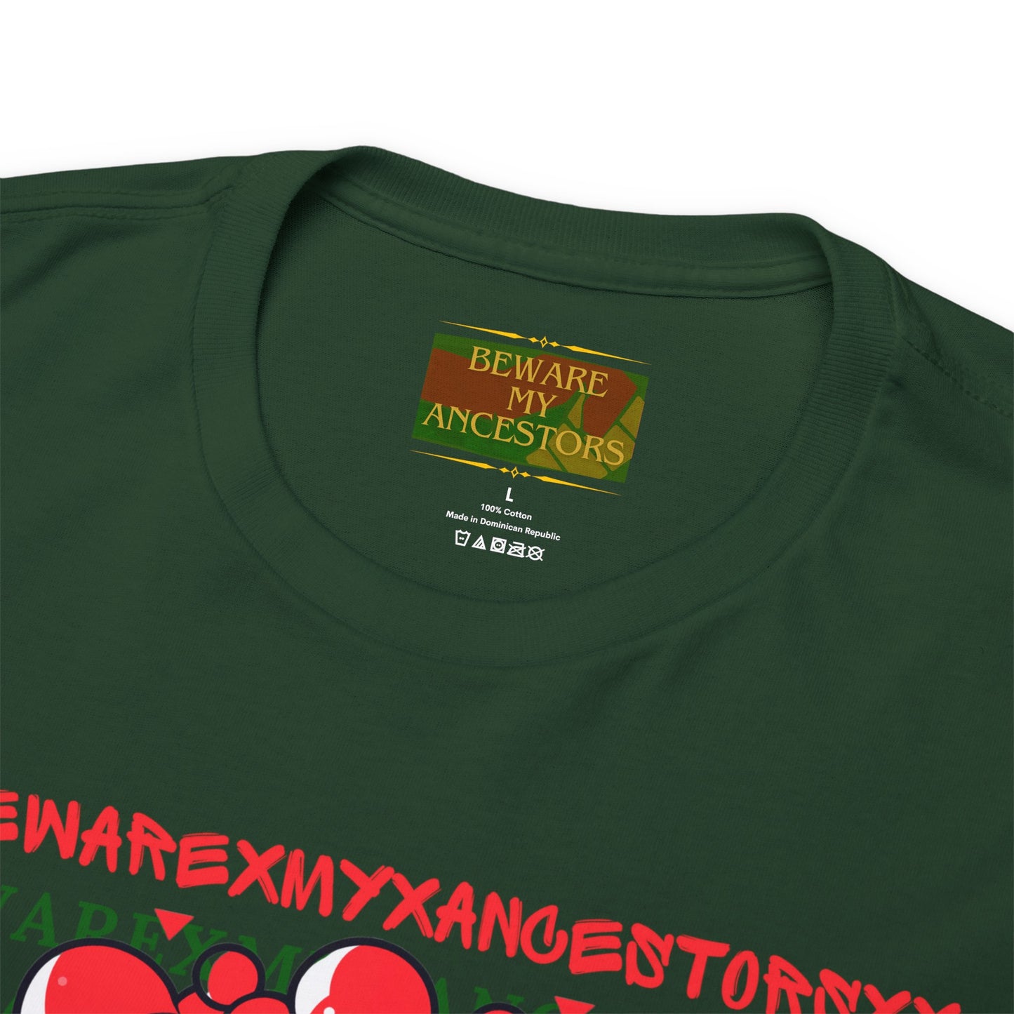 Beware My Ancestors - Bubble Afro Kid Tee