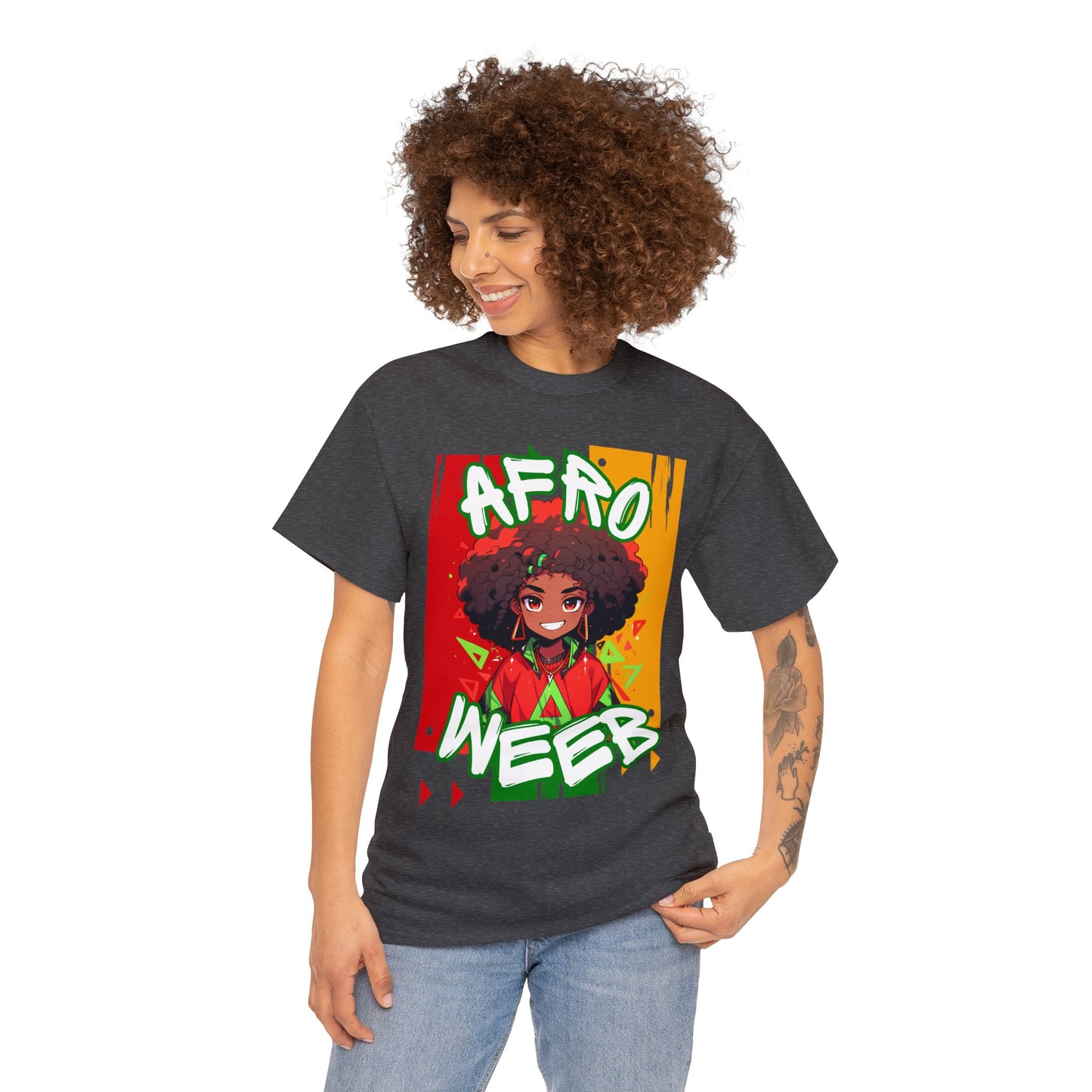 Beware My Ancestors - Afro Weeb Tee