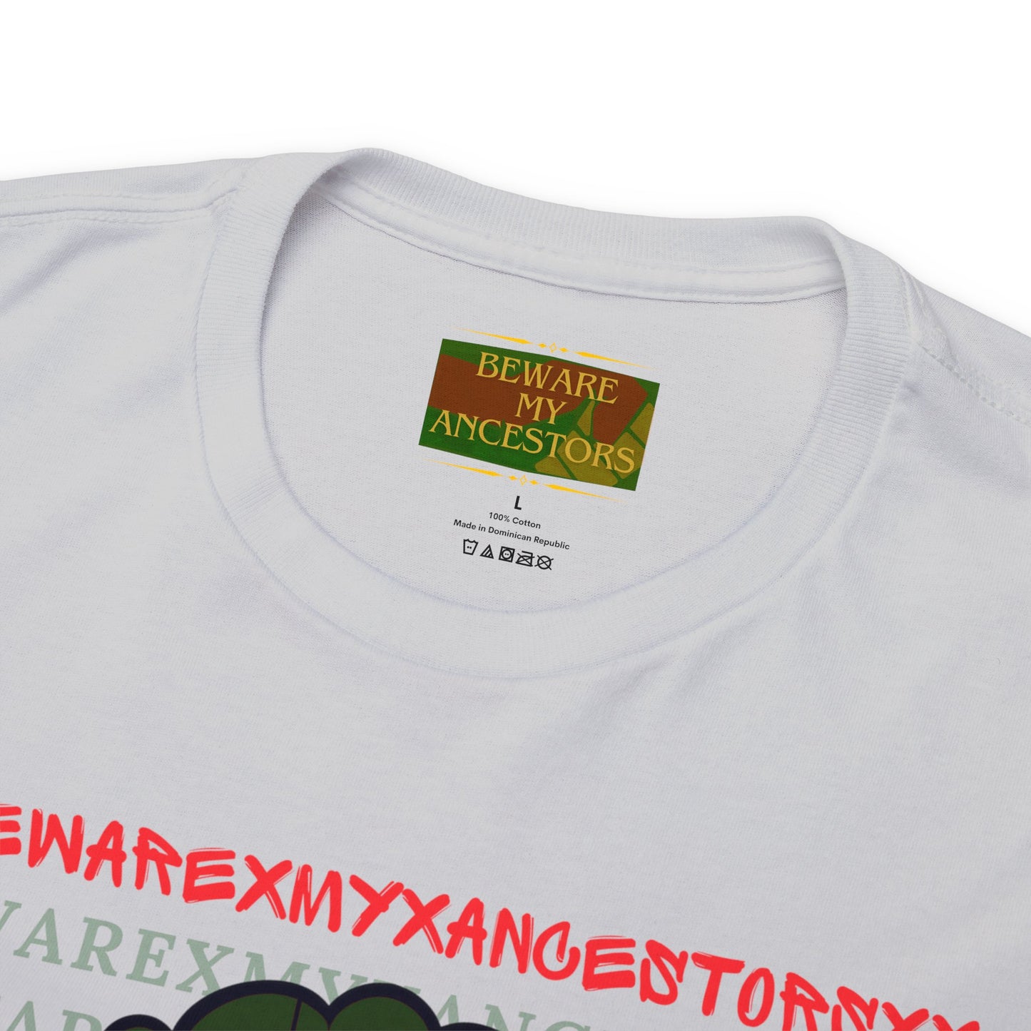Beware My Ancestors - Afro Boy Tee
