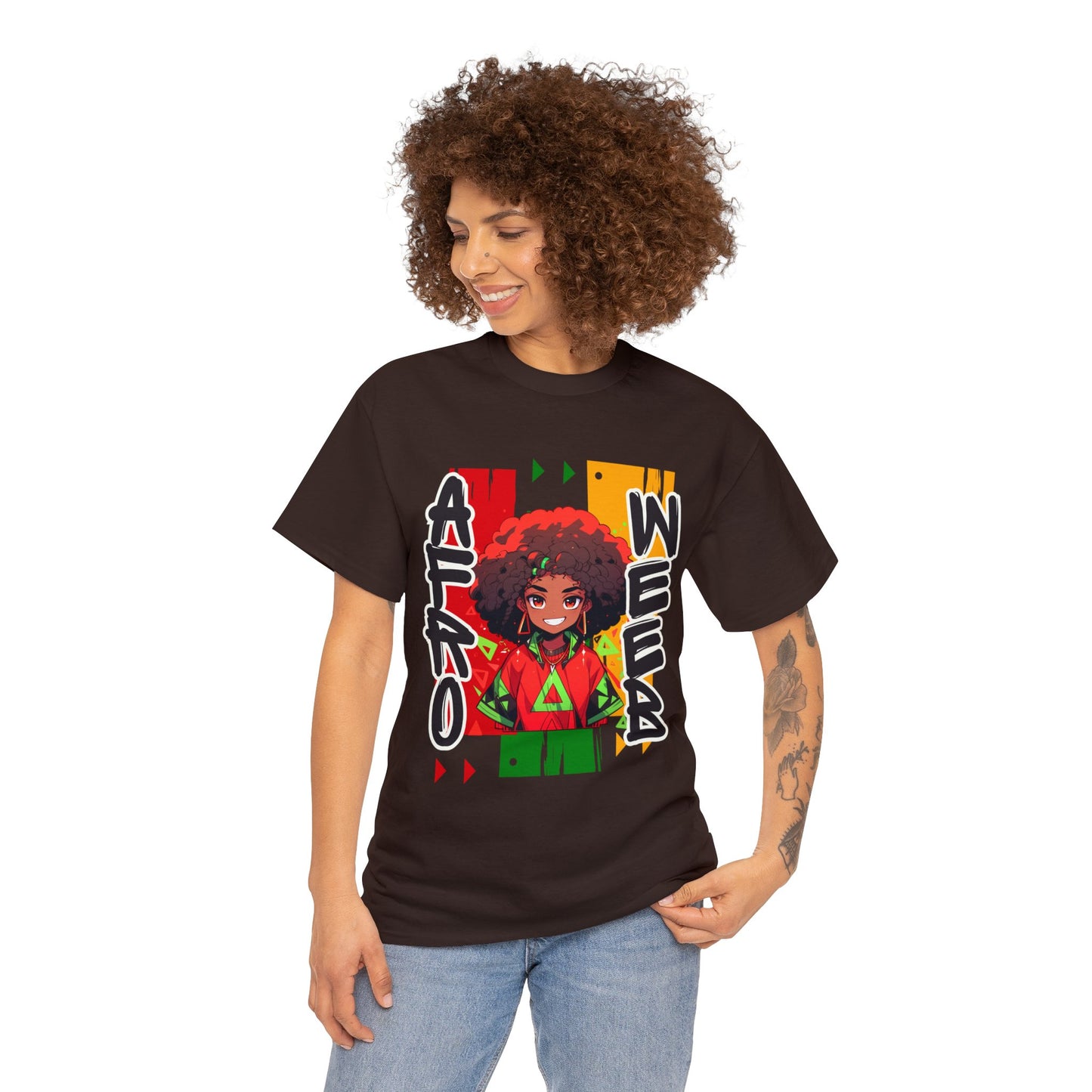 Beware My Ancestors - Afro Weeb Tee