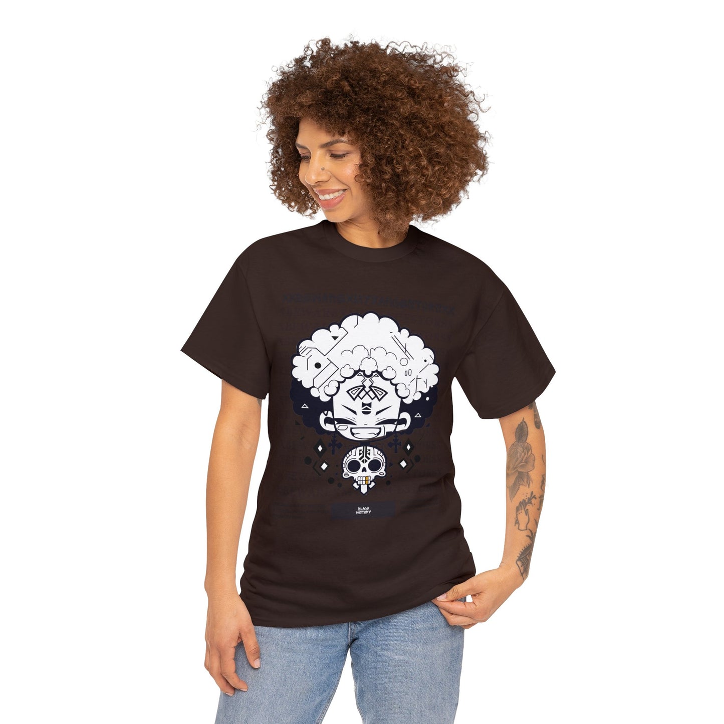 Beware My Ancestors - Afro Boy Tee