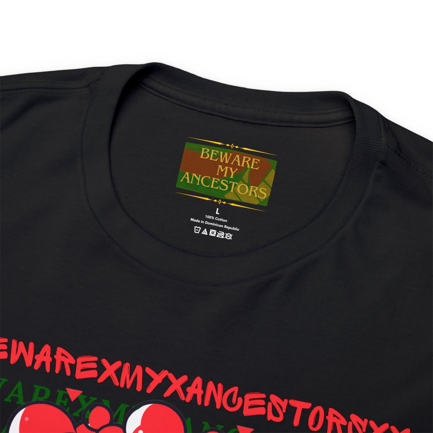 Beware My Ancestors - Bubble Afro Kid Tee