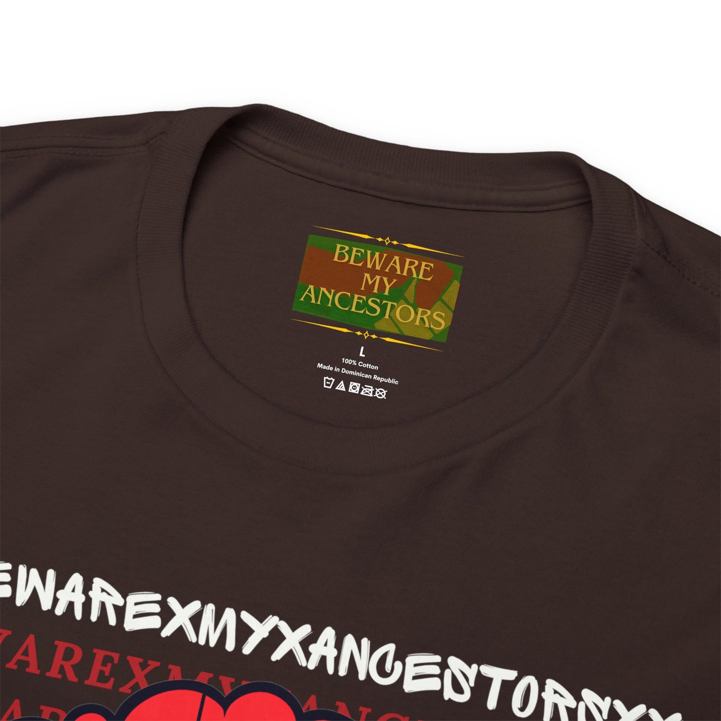 Beware My Ancestors - Afro Boy Tee