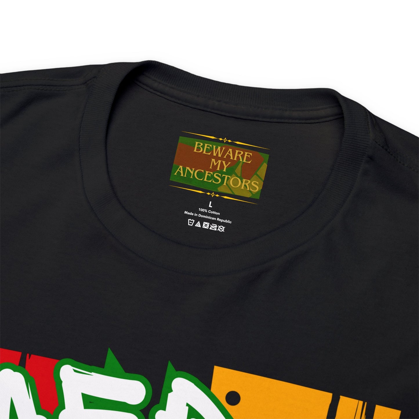 Beware My Ancestors - Afro Weeb Tee