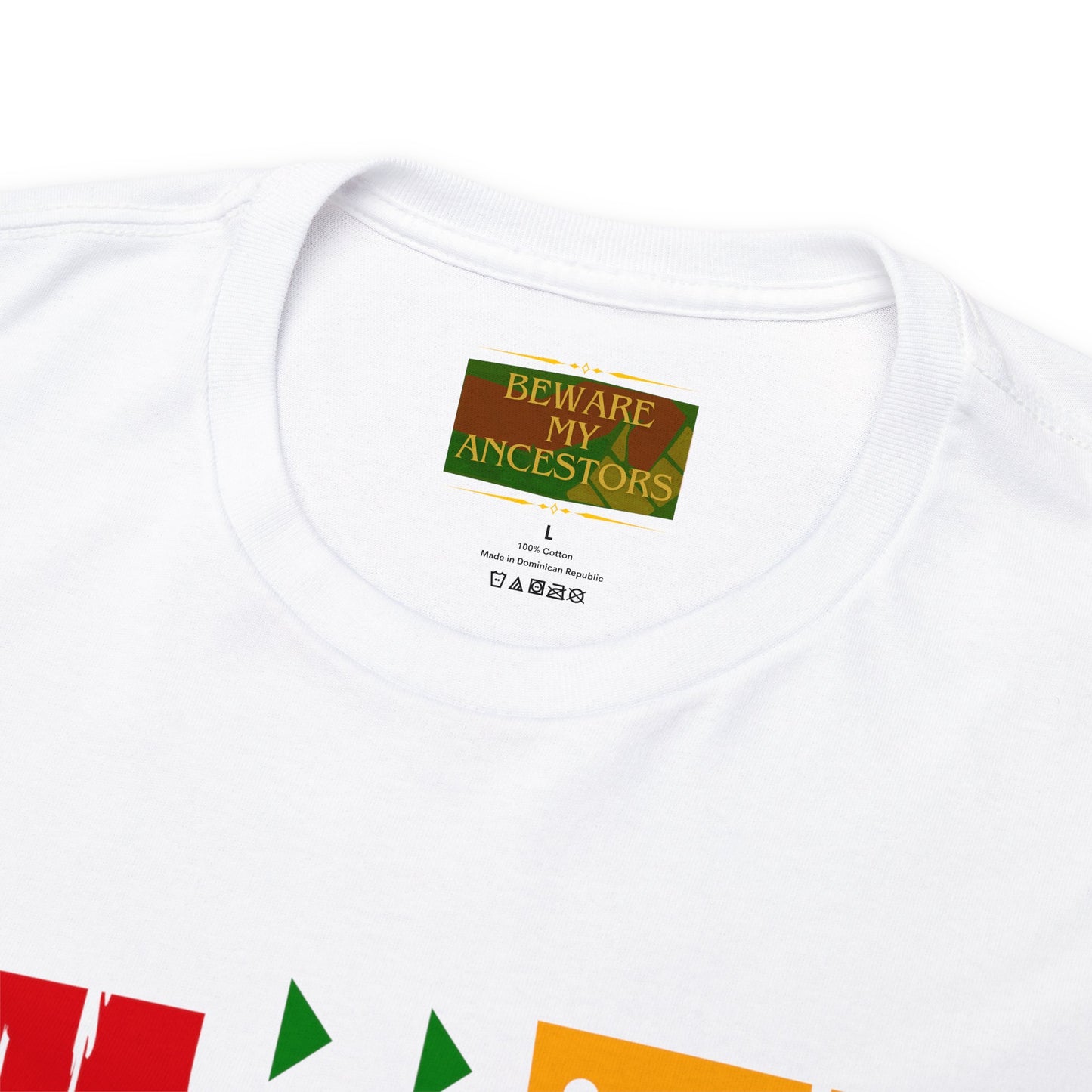Beware My Ancestors - Afro Weeb Tee