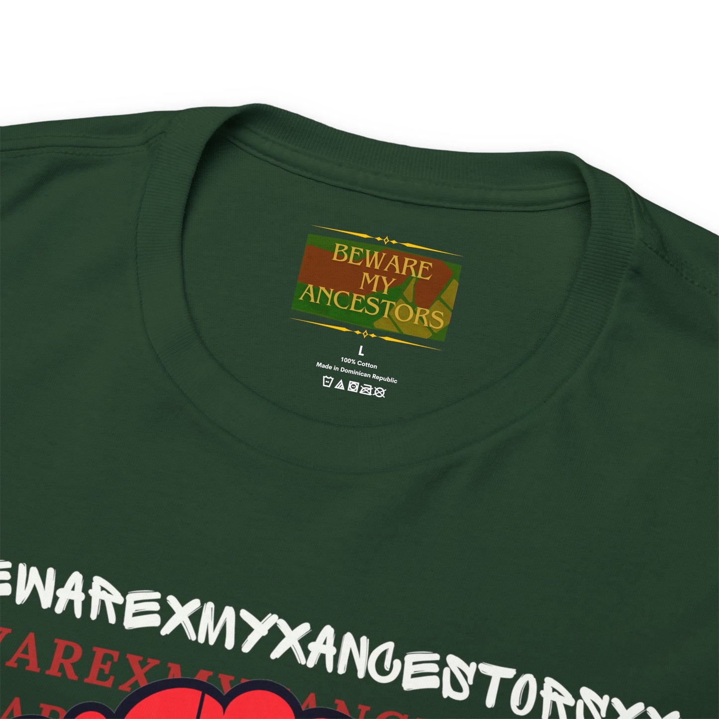 Beware My Ancestors - Afro Boy Tee