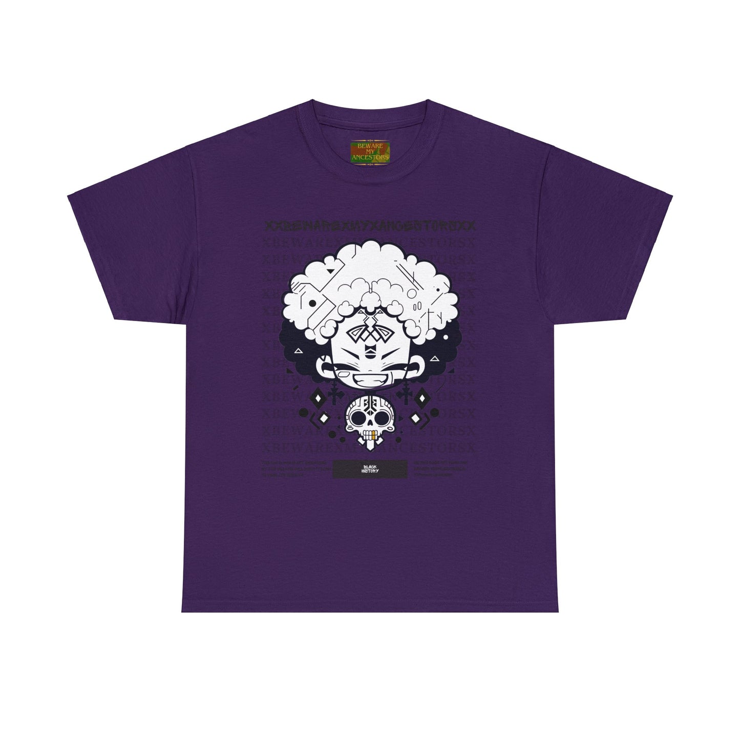 Beware My Ancestors - Afro Boy Tee