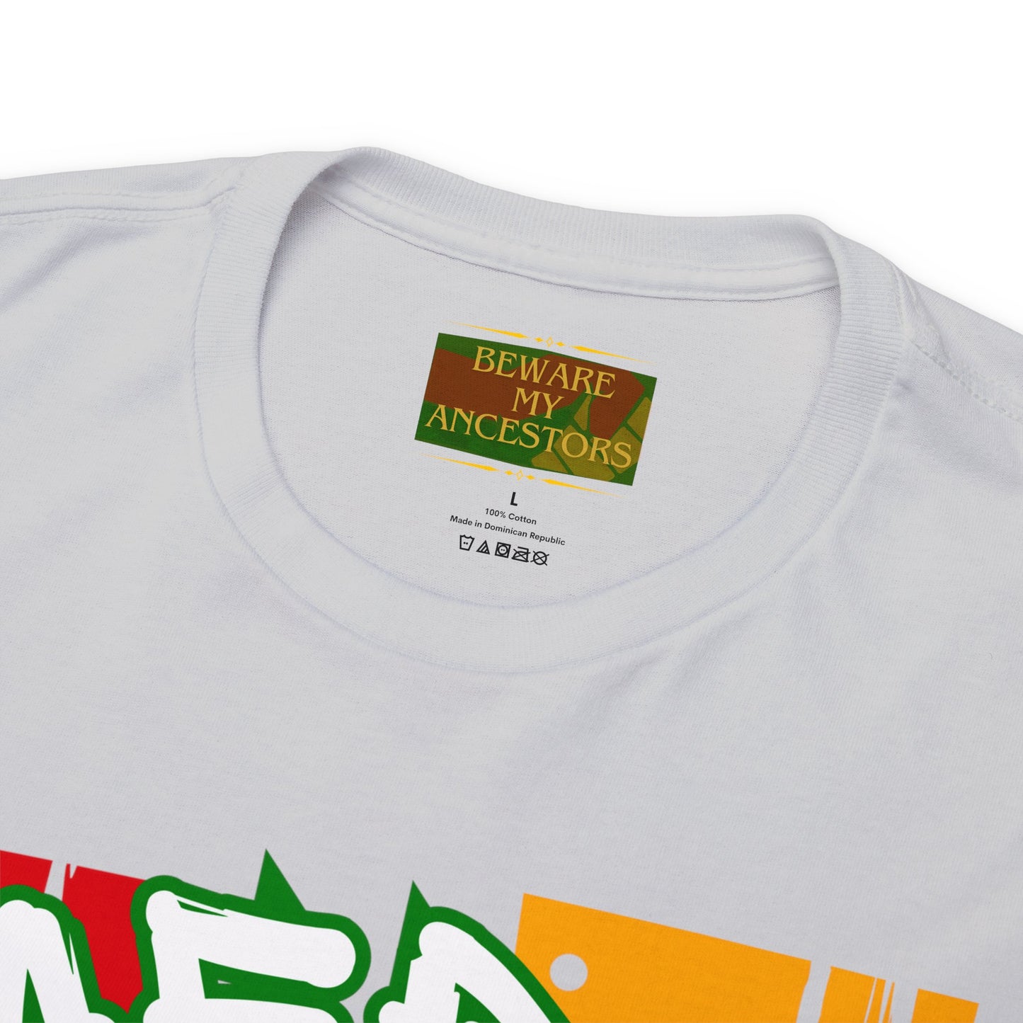 Beware My Ancestors - Afro Weeb Tee