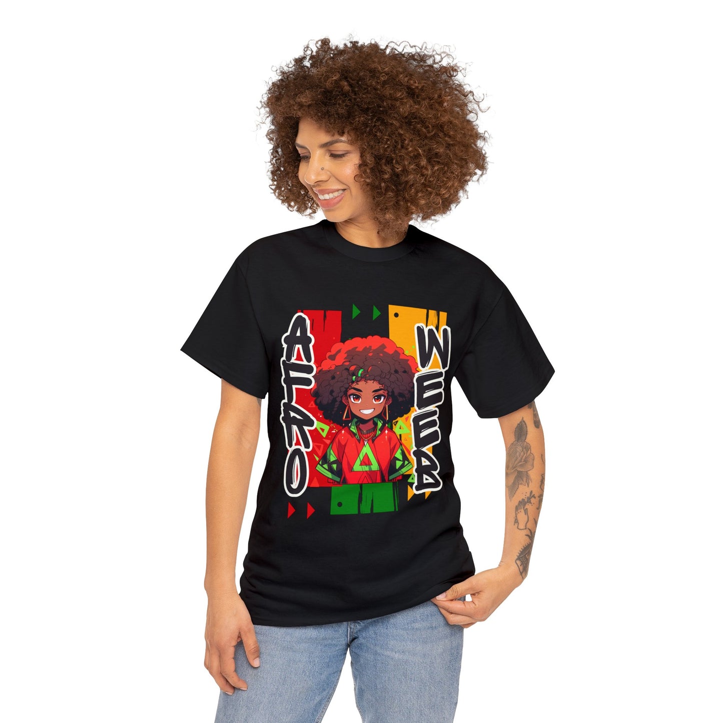 Beware My Ancestors - Afro Weeb Tee